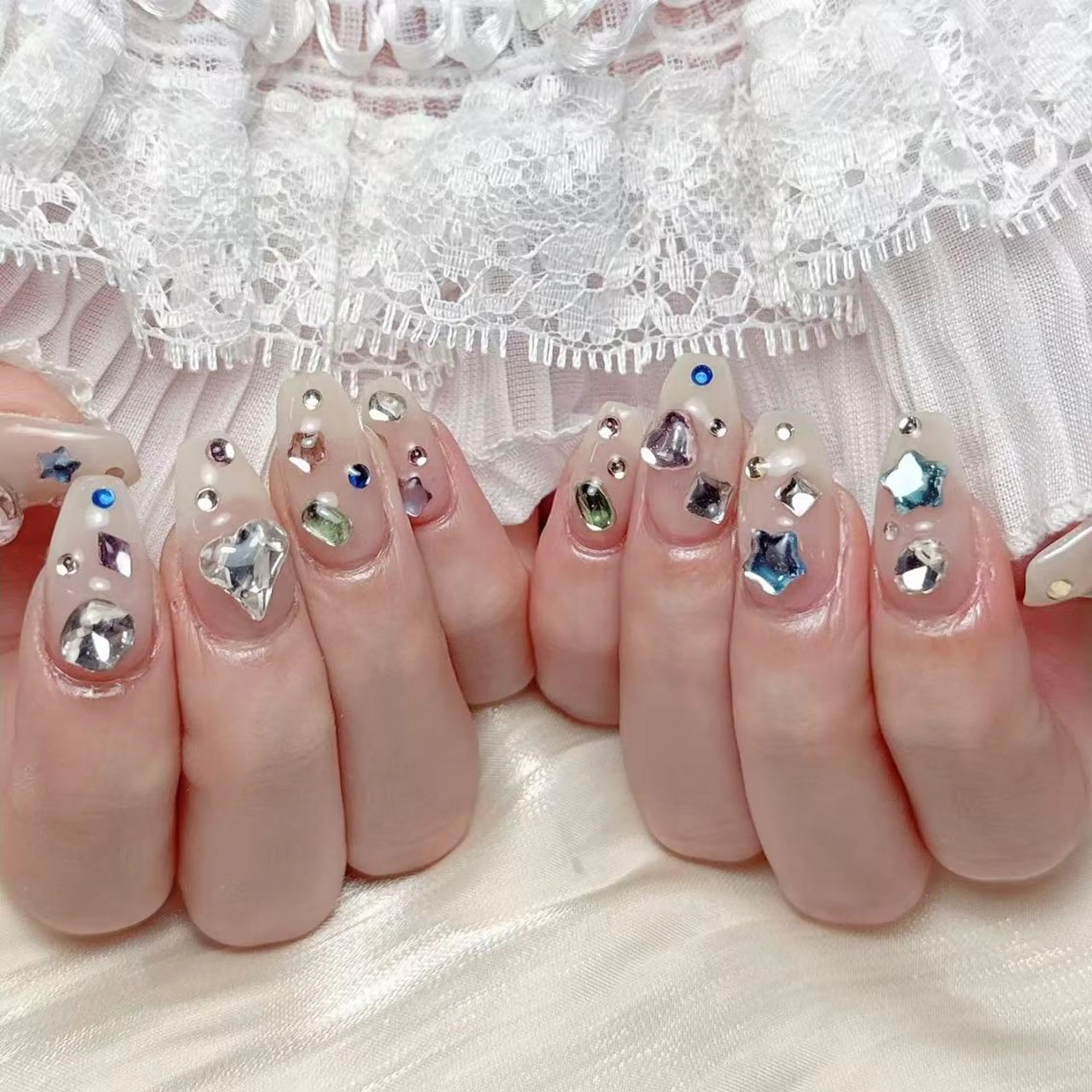 [ハンド]💗ワンカラー+スートンつけ放題💗の写真