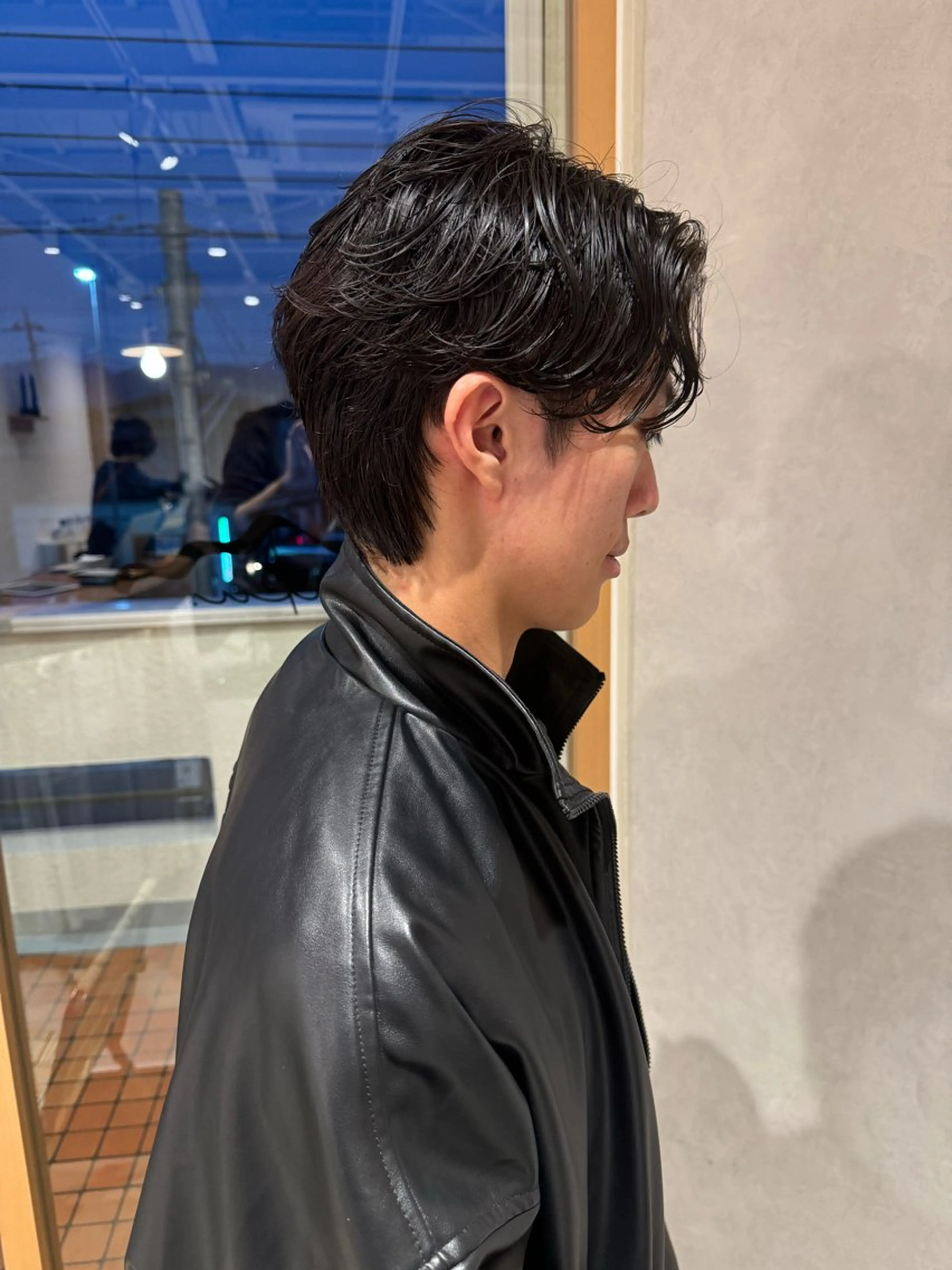 ショート パーマ メンズ カット パーマ レイヤー/ボブパーマ /垢抜け/タクミのヘアスタイル