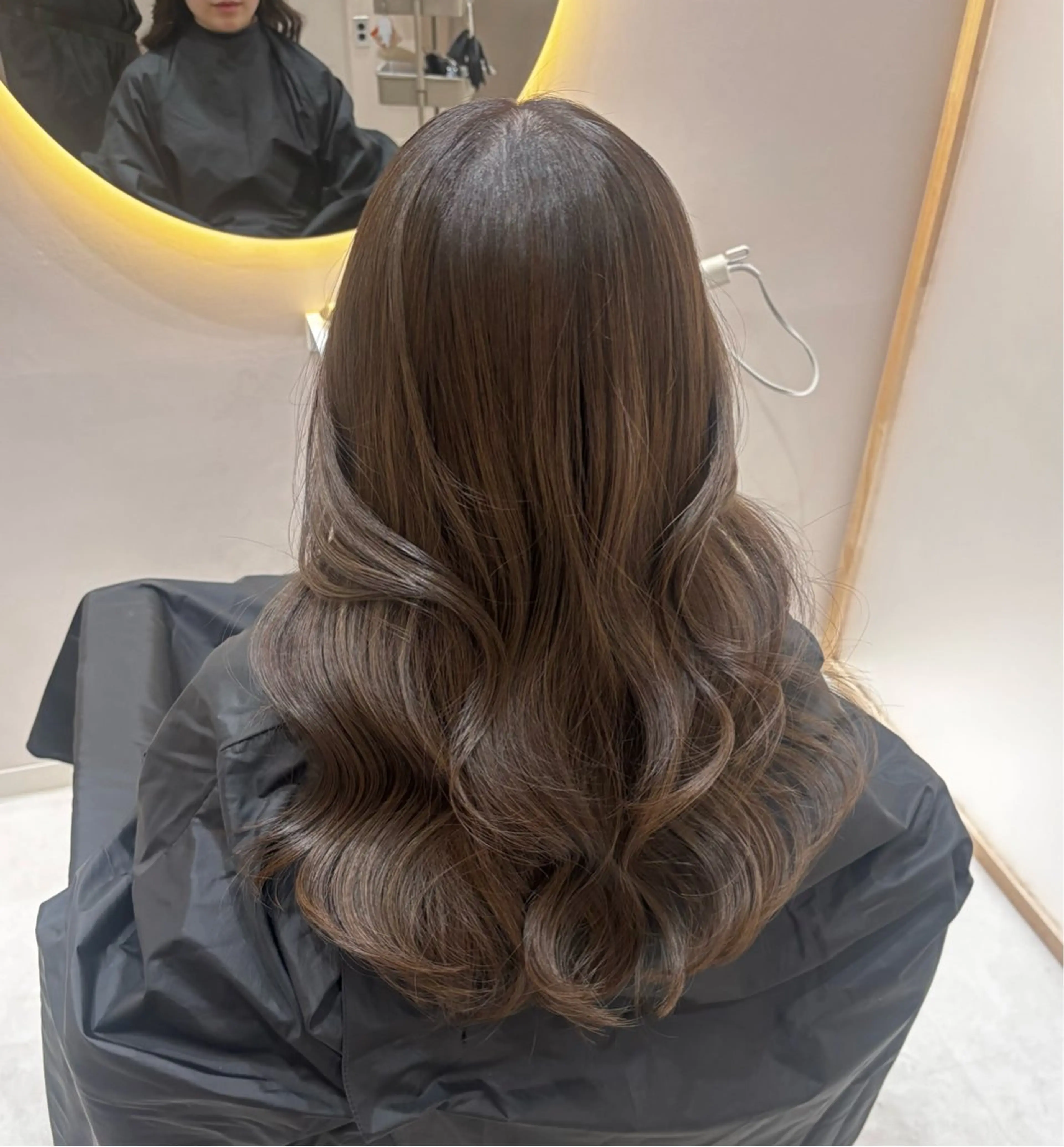 ロング カット ヘアカラー トリートメント 韓国レイヤーカット/ 🩶HARUKA🩶のヘアスタイル