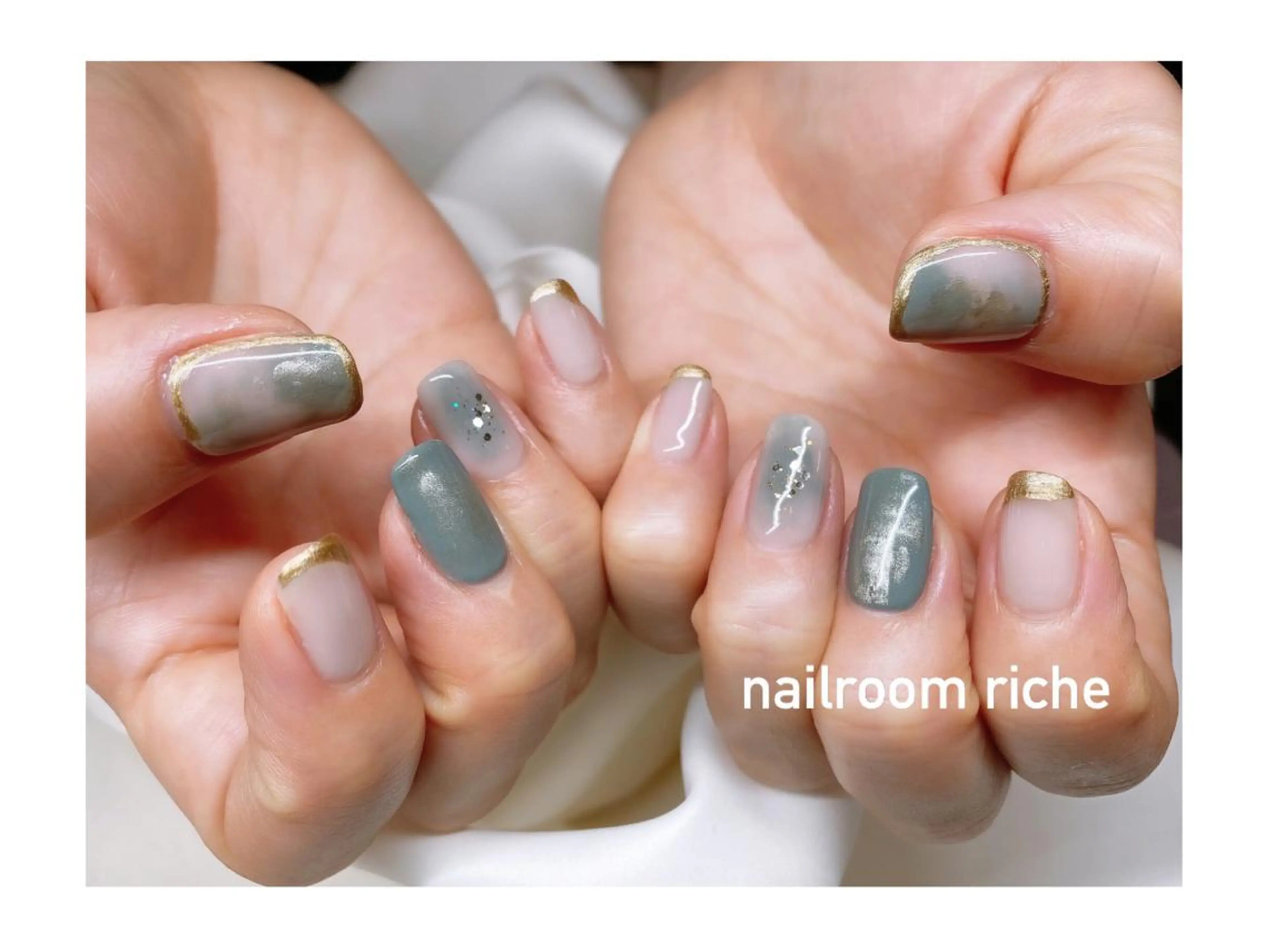ネイル ハンドネイル nailroom richeのネイルデザイン