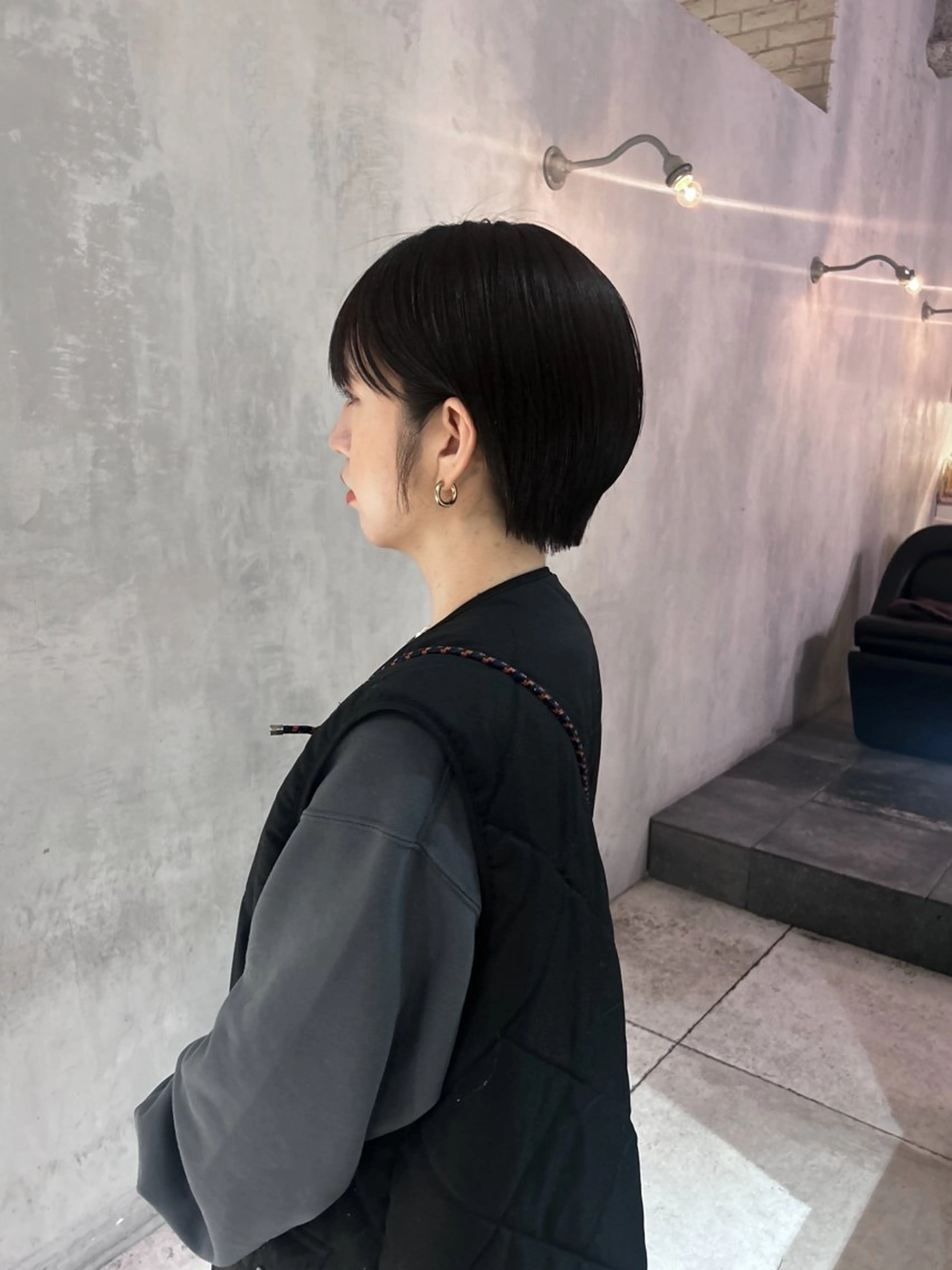 ショート ALBUM所属・Hinata🛸 ボブ美容師のヘアスタイル