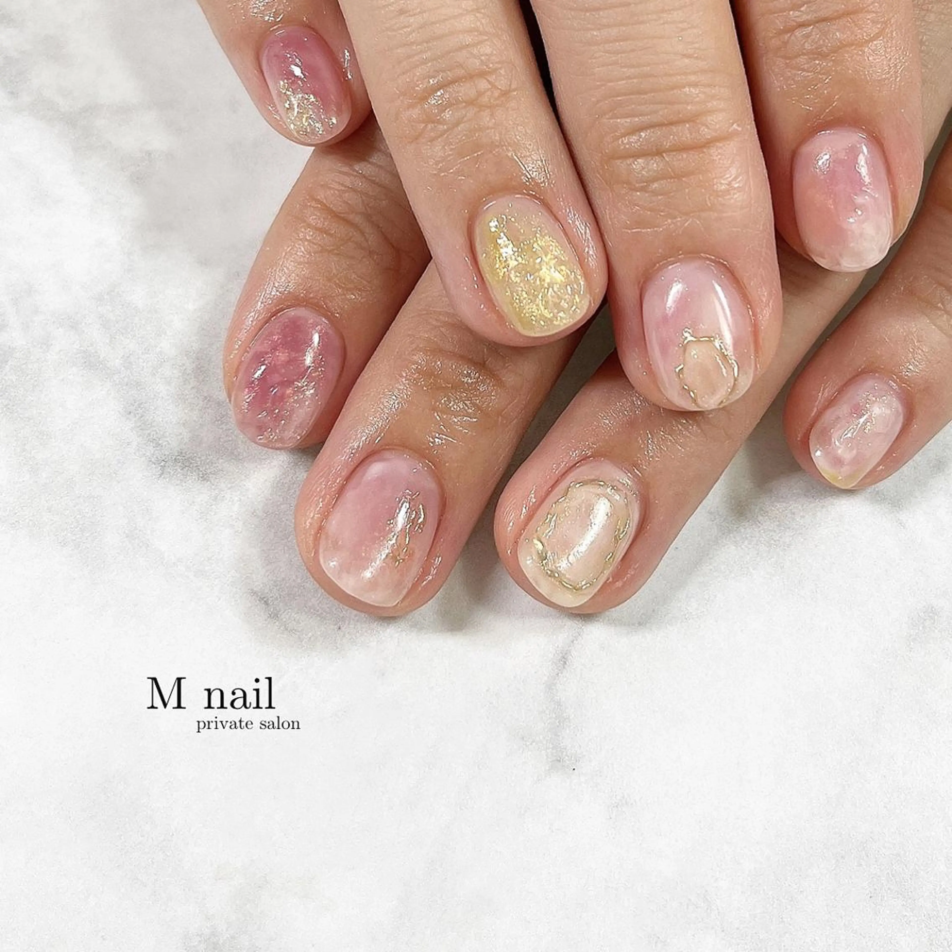 ネイル ハンドネイル M　nail所属・M nailのネイルデザイン