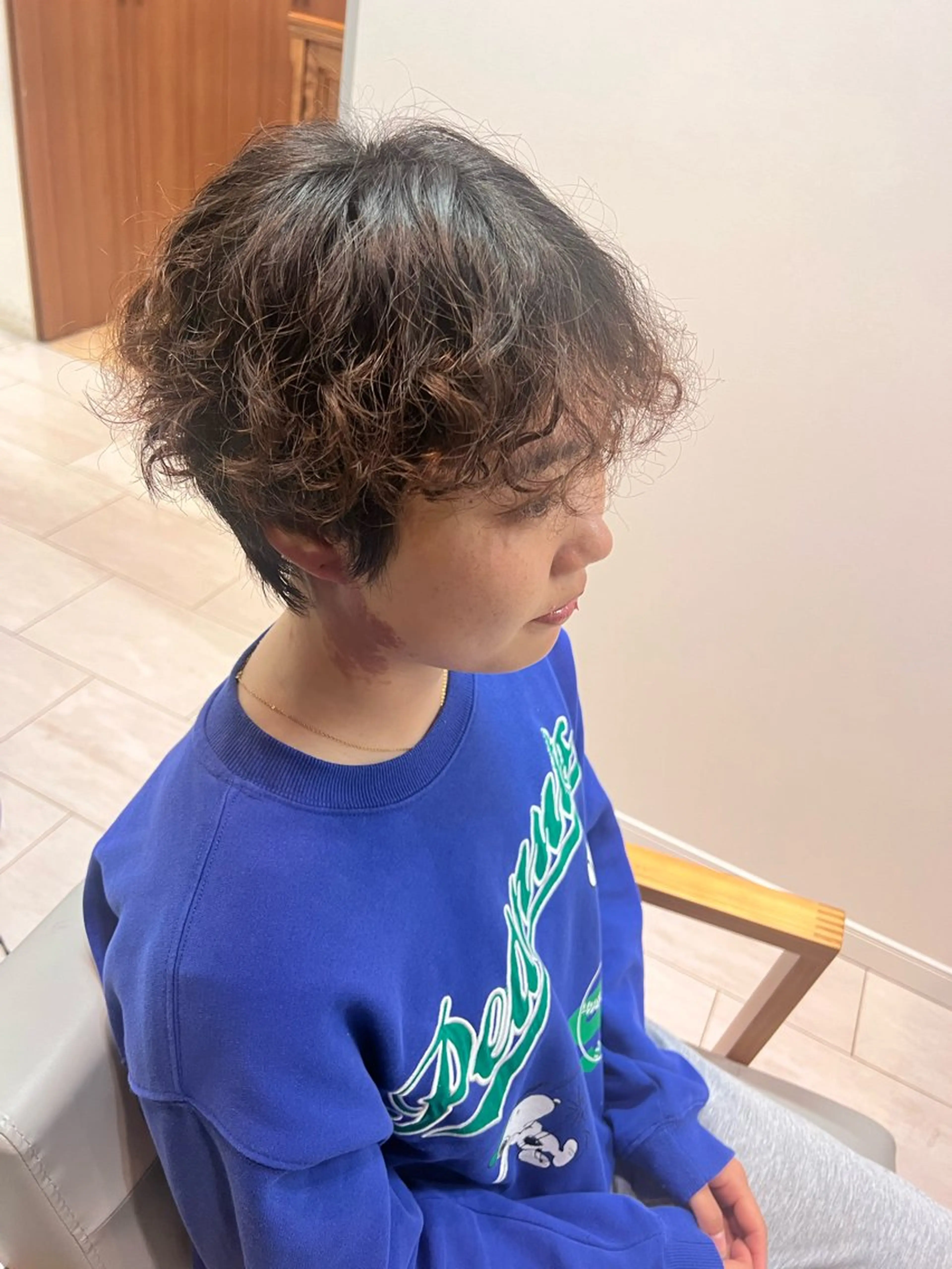 ショート パーマ カット パーマ AROMAhair 🩵AYAKOのヘアスタイル