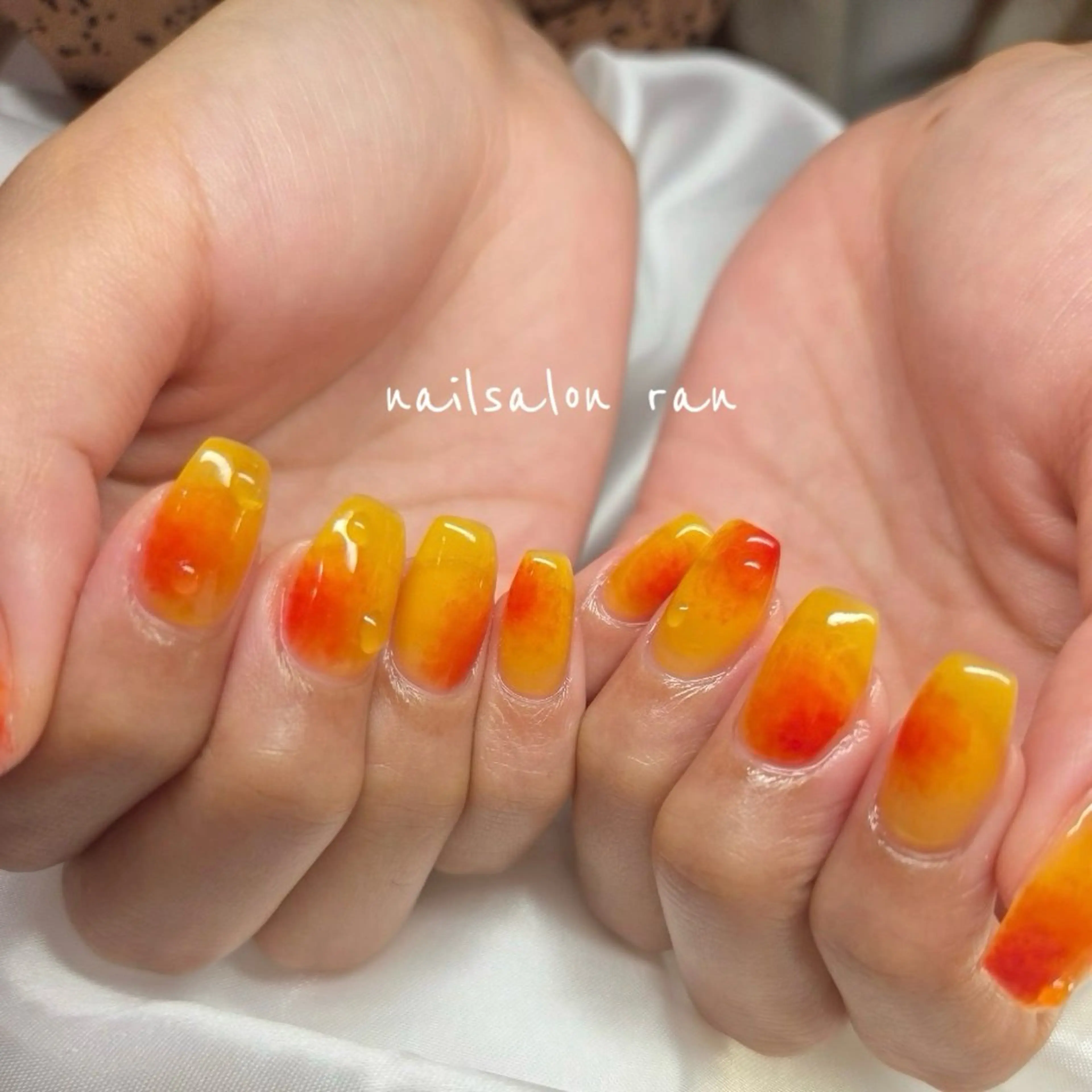 ネイル ハンドネイル ハンドケア nailsalon ranのネイルデザイン