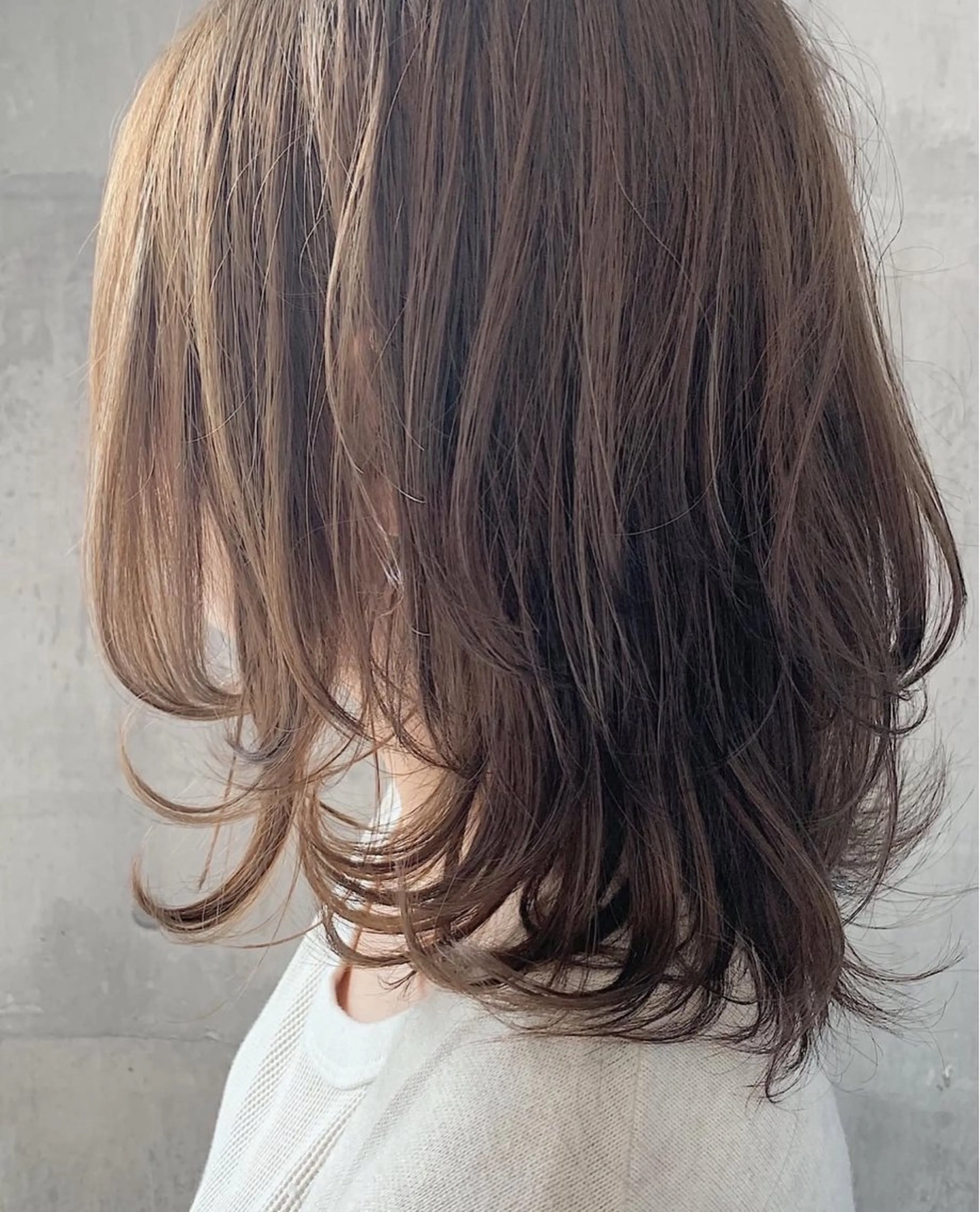 ミディアム Trip 香椎所属・Yuk inoのヘアスタイル