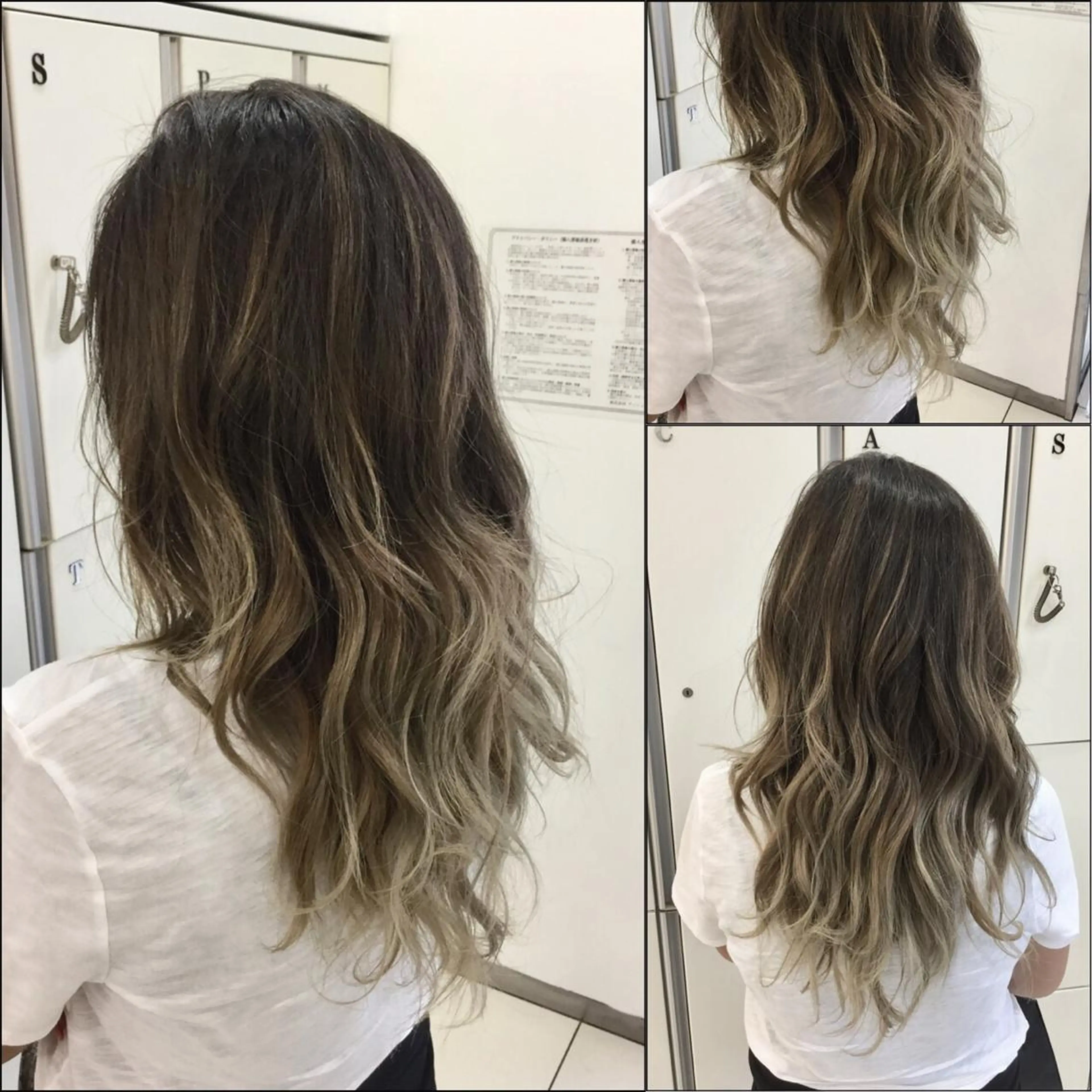 ロング カラー Ash 山田 勇太のヘアスタイル