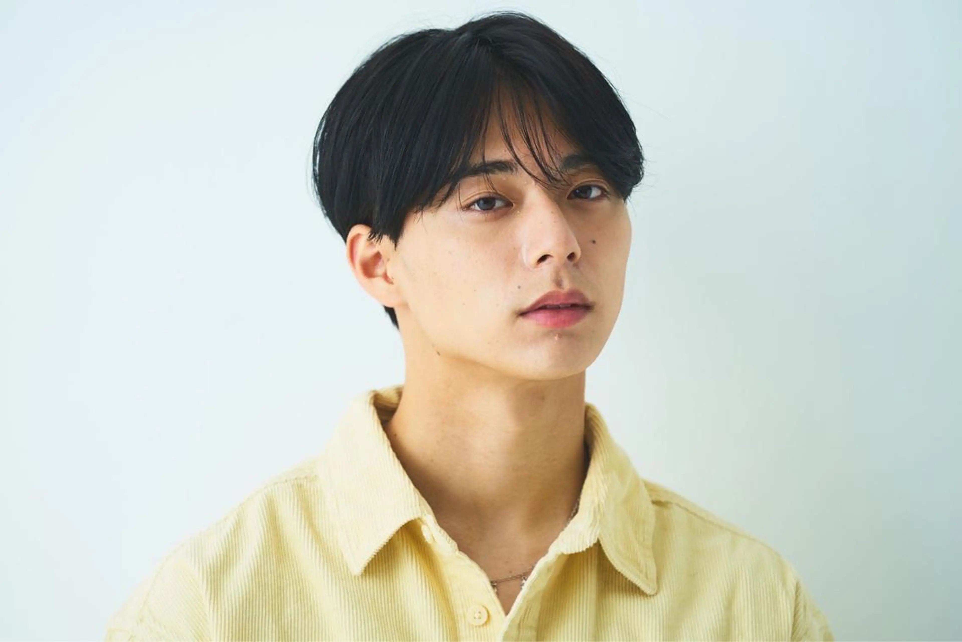 メンズ MIYU 原宿 透明感カラーのヘアスタイル