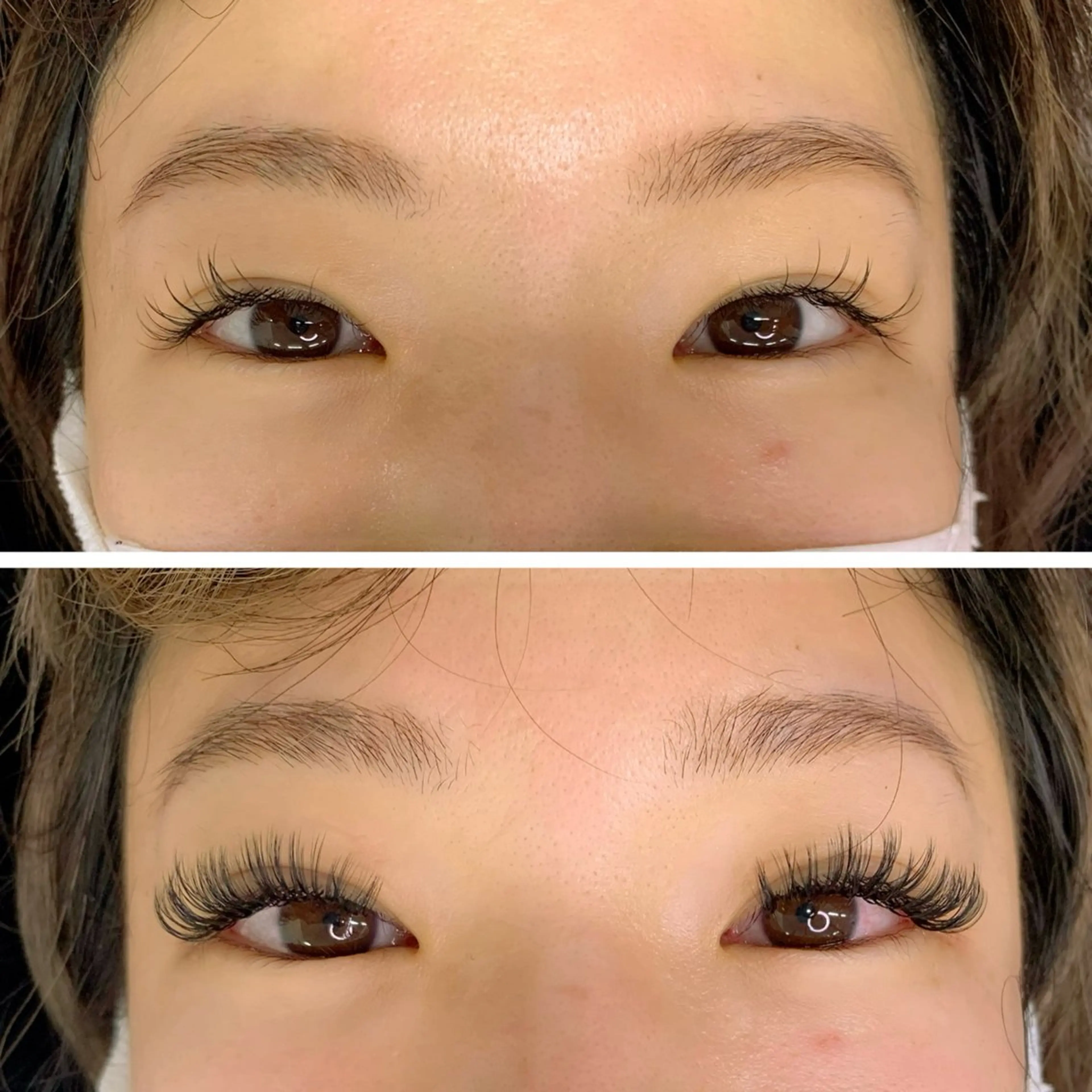 マツエク・マツパ キュート ボリュームラッシュ linda makoのマツエク・マツパデザイン