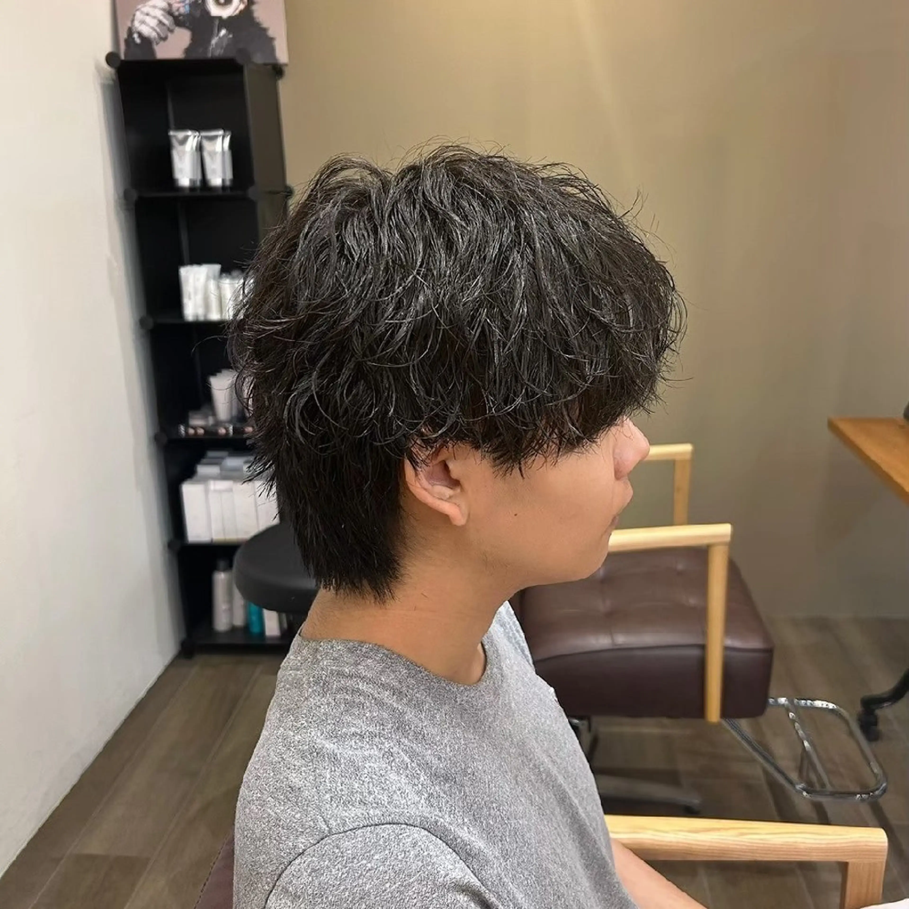 メンズ 🫟メンズパーマモデ ル募集中🫟✂藤原のヘアスタイル