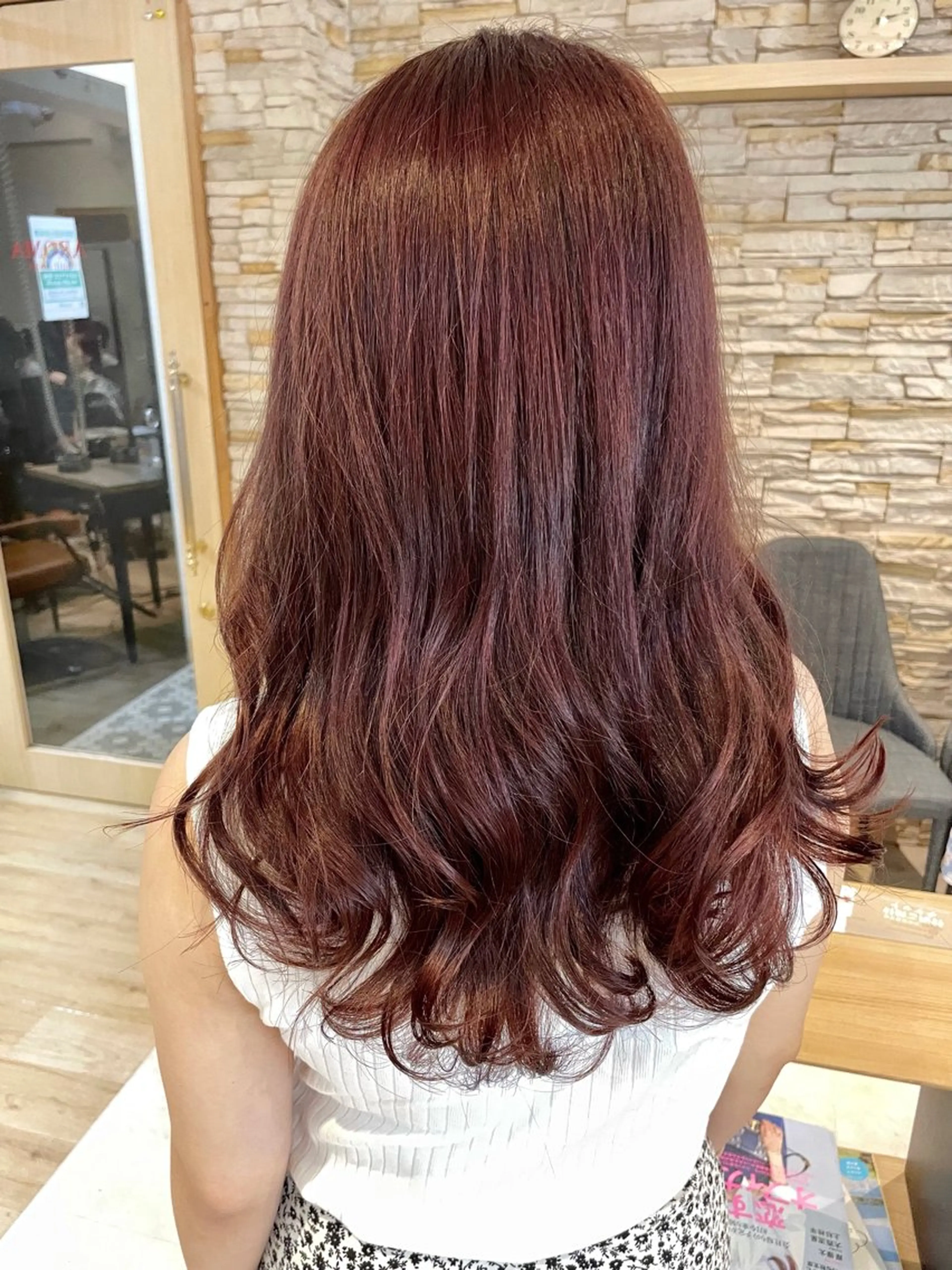 セミロング ブリーチ/ ダブルカラー/RYOのヘアスタイル