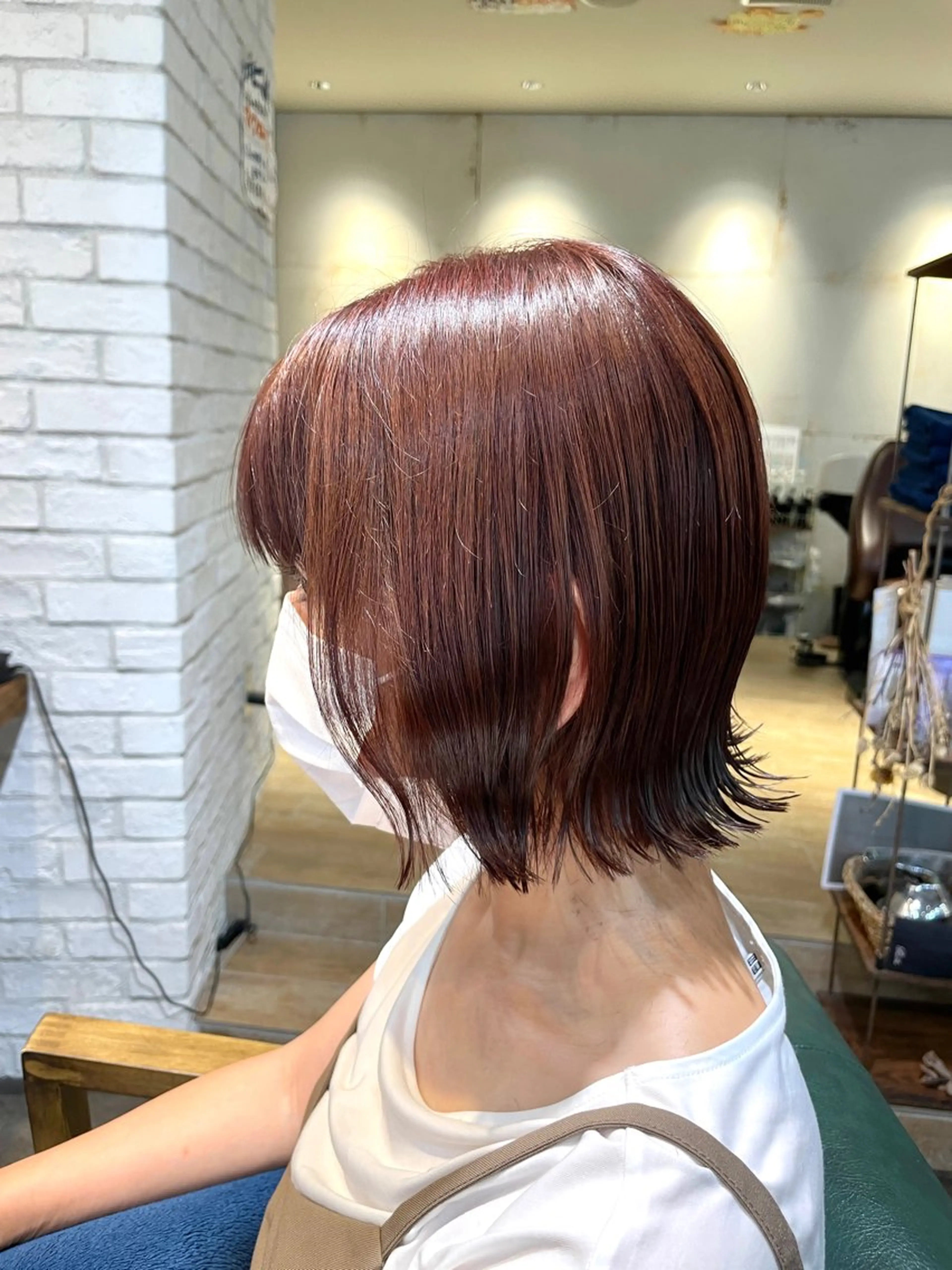 ショート カラー カット ヘアカラー トリートメント 坂本 かのんのヘアスタイル