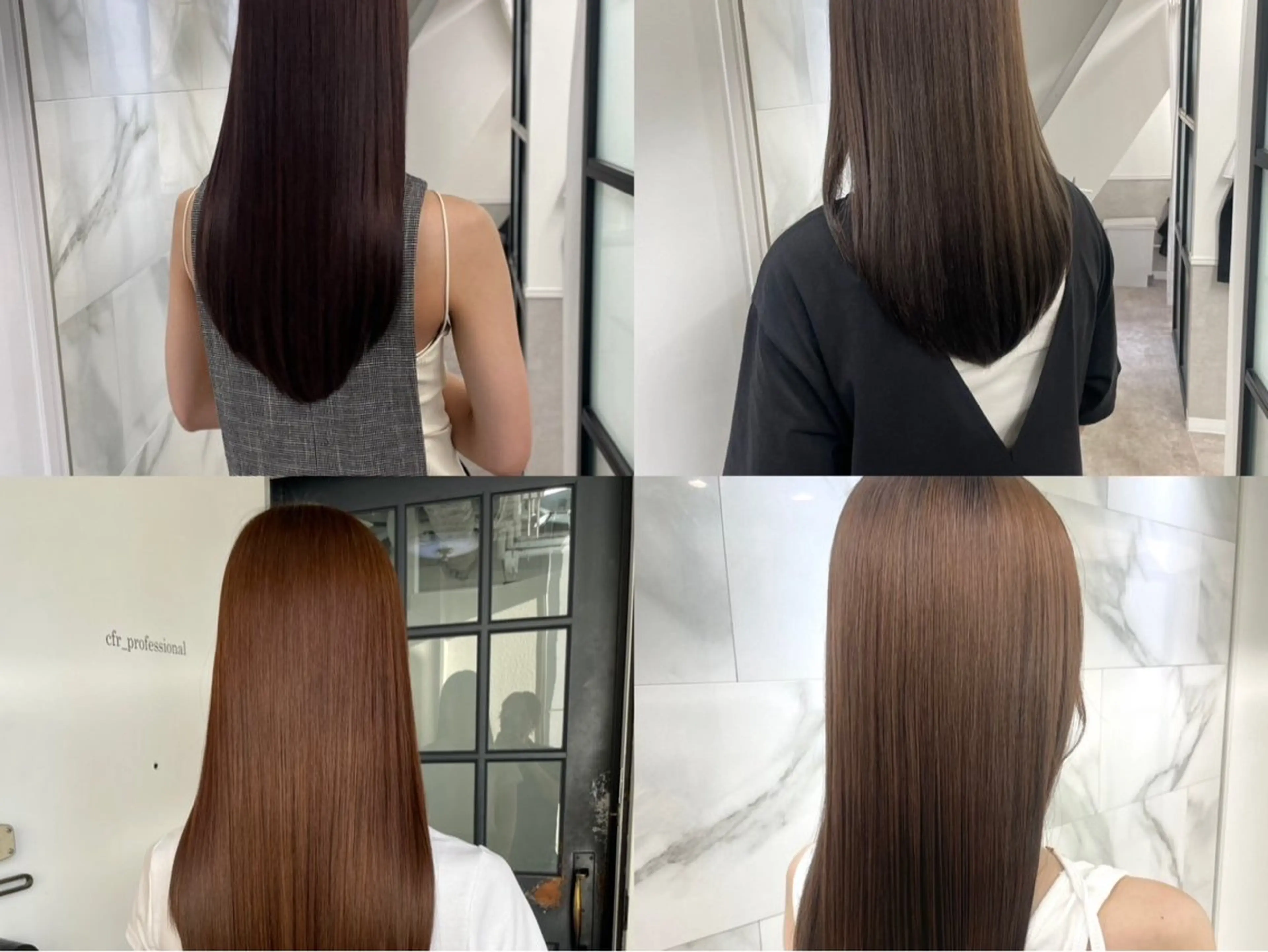 ロング ヘアカラー ヘッドスパ soigne 表参道【ソワネ】所属・艶髪🩰透明感カラー 🫧あやみのヘアスタイル