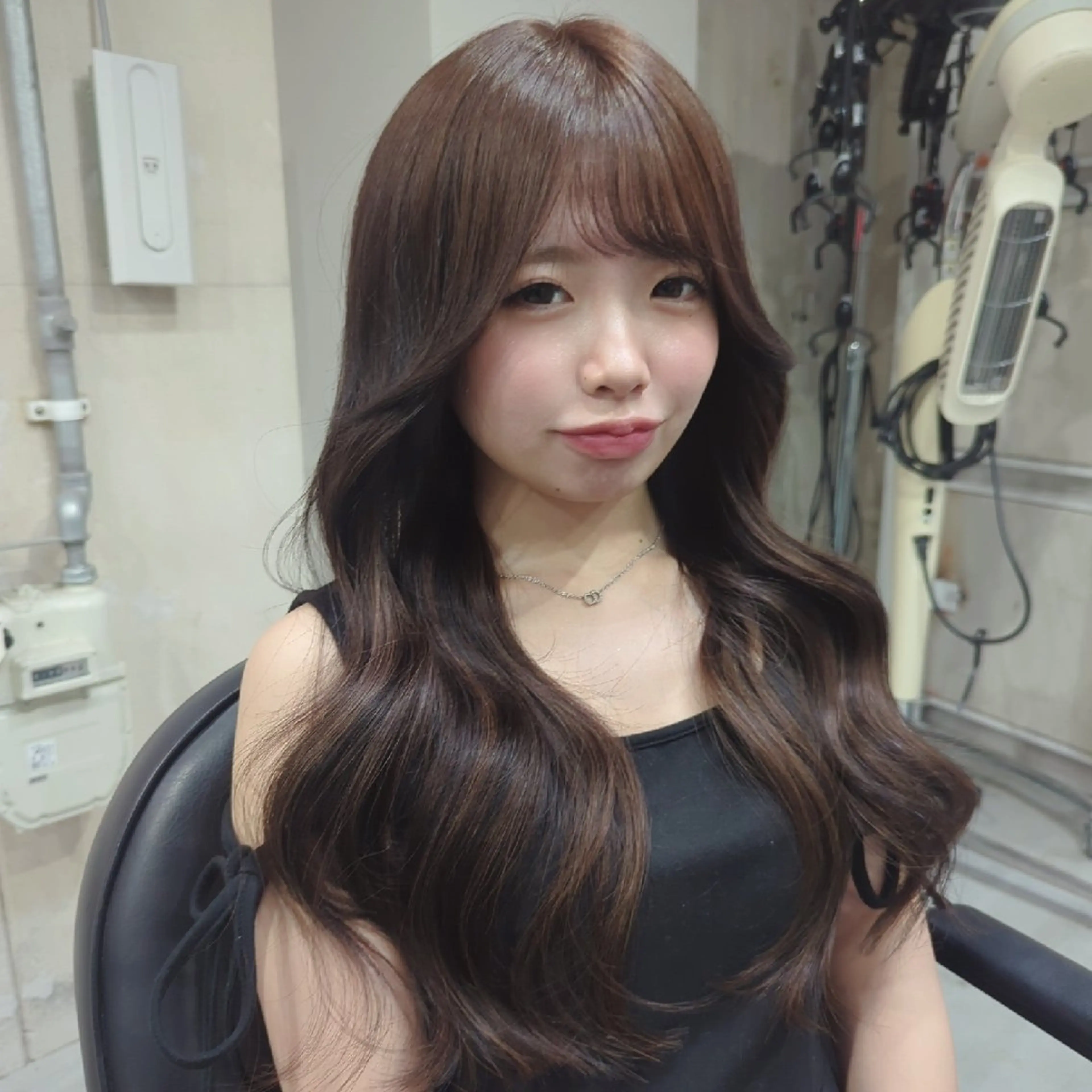 ロング 高見 凌のヘアスタイル