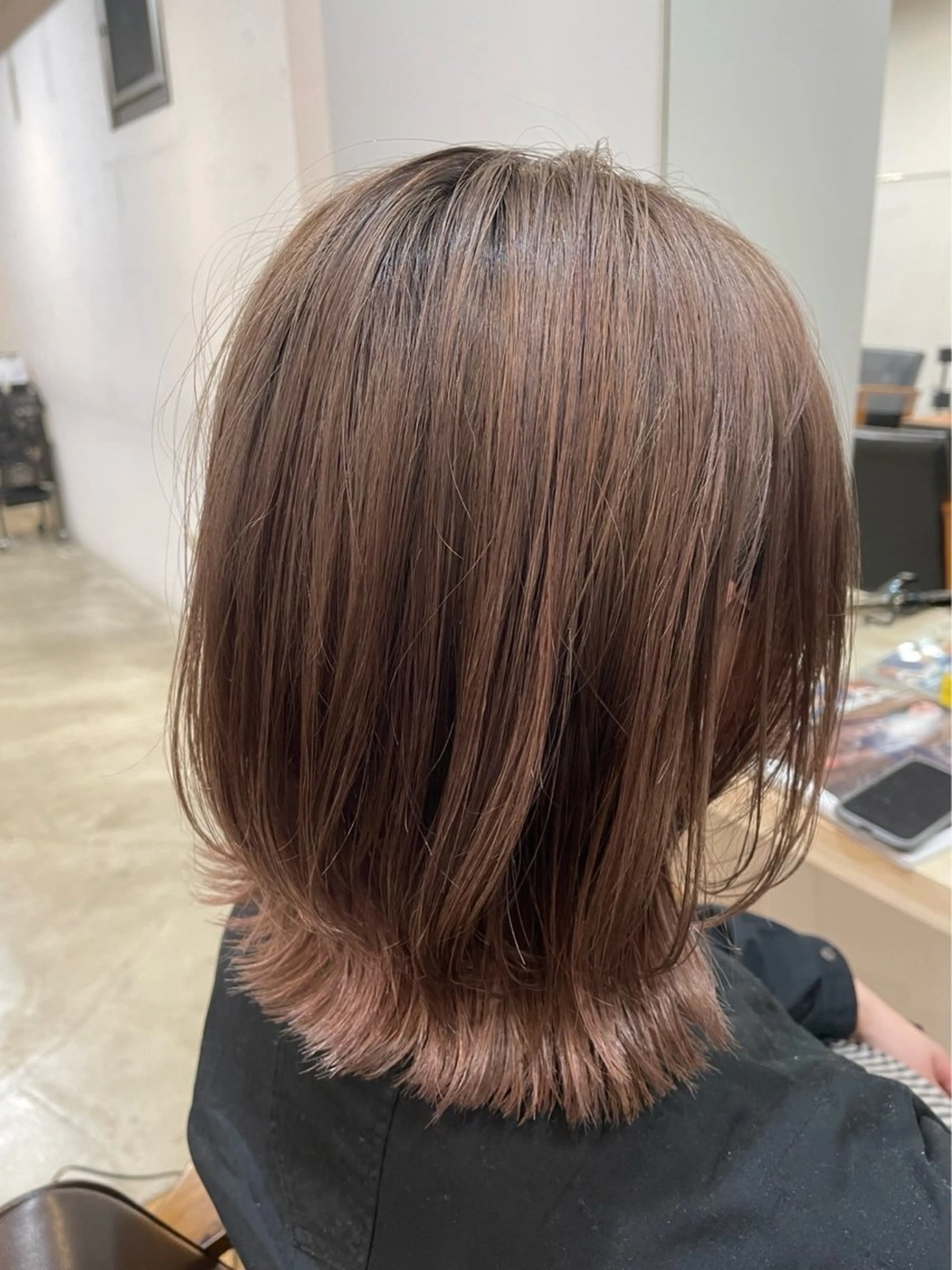 カラー ショートカットモデル 募集✨熊澤麻凜のヘアスタイル