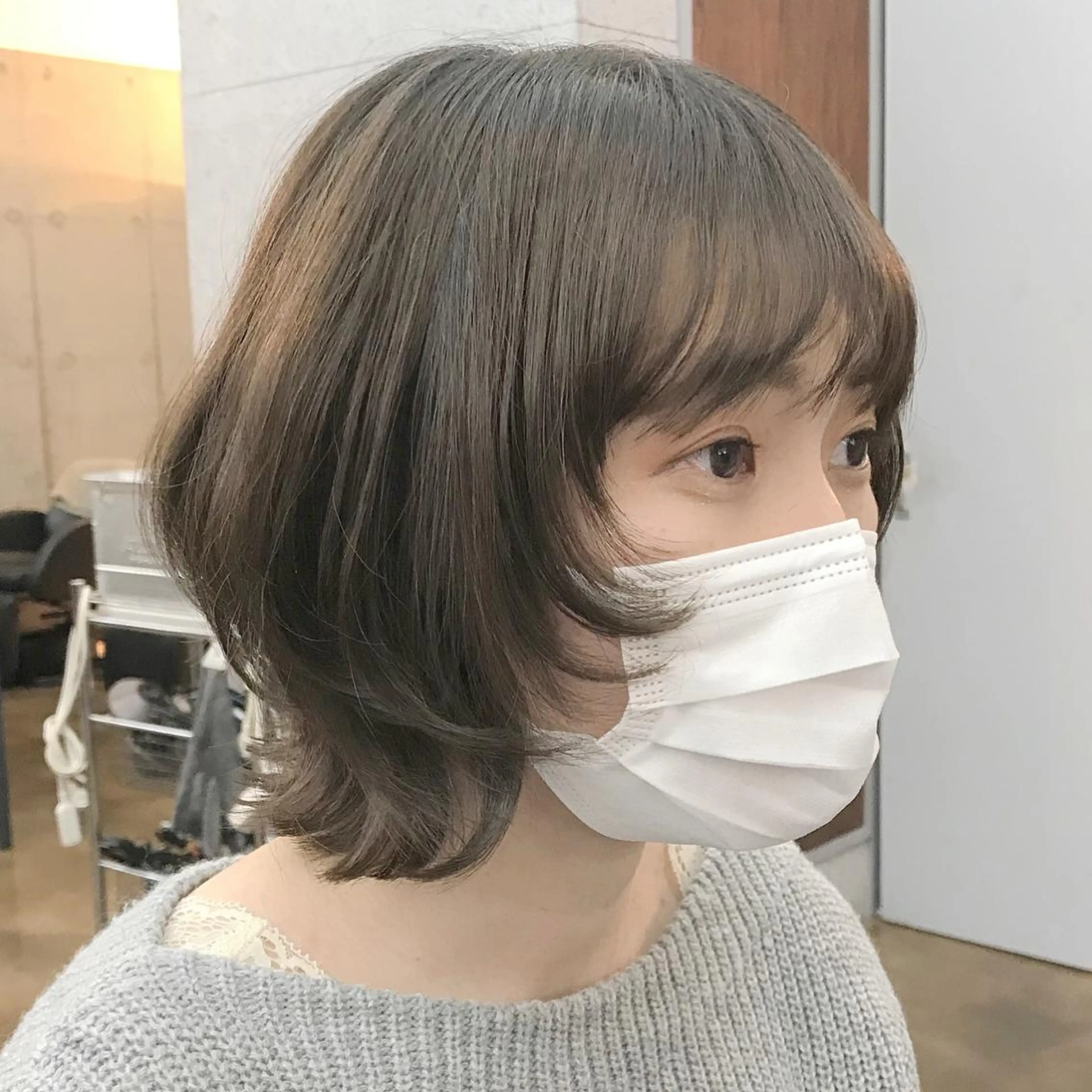 ショート カラー ブリーチ ケアブリーチ イルミナカラー インナーカラー ボブ ✂︎ウルフ・ショート ✂︎MIKUNIのヘアスタイル