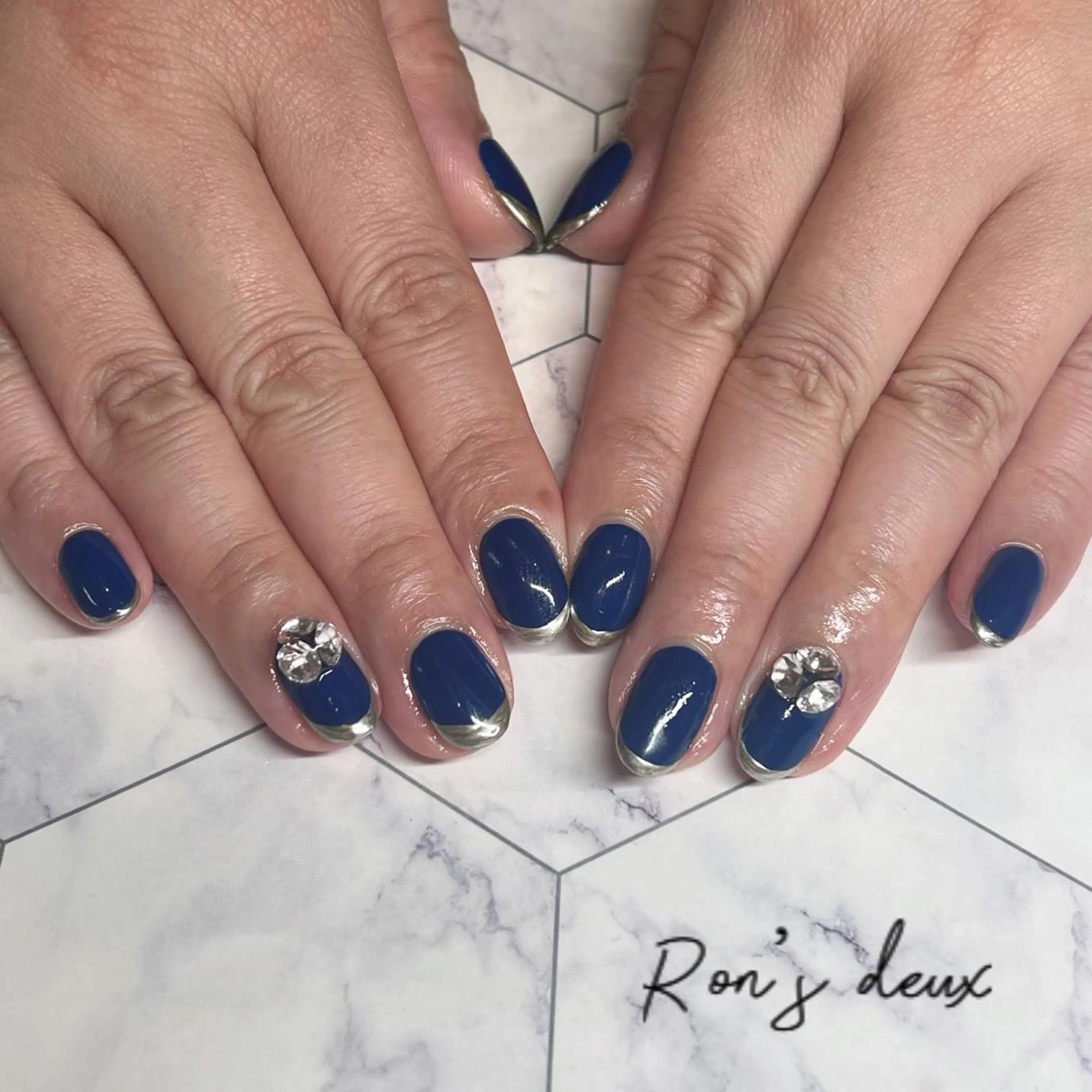 ネイル Ron's nail 笹岡のネイルデザイン