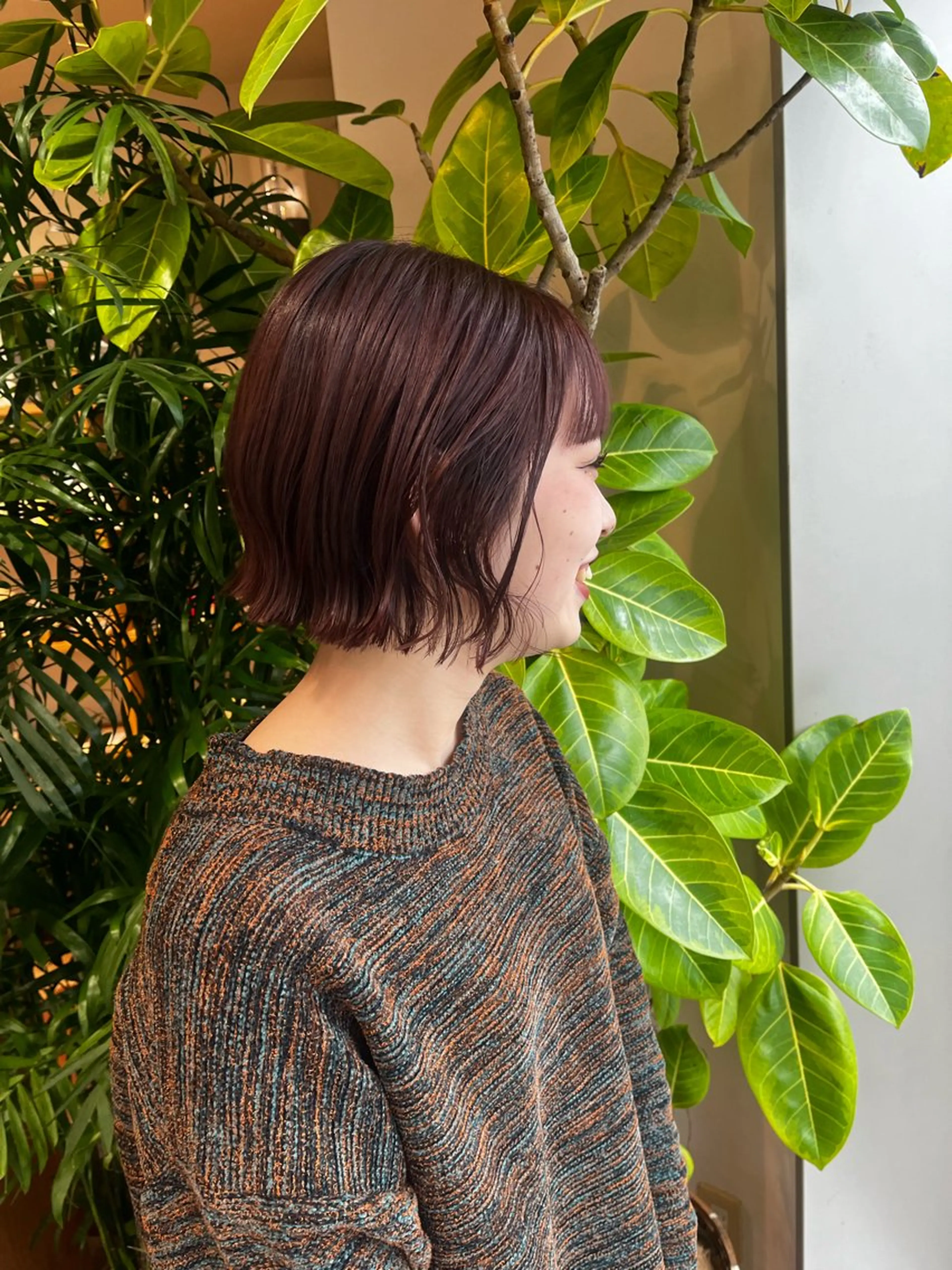 ショート ケアカラー トリートメント カット ヘアカラー 濱川 良栄のヘアスタイル