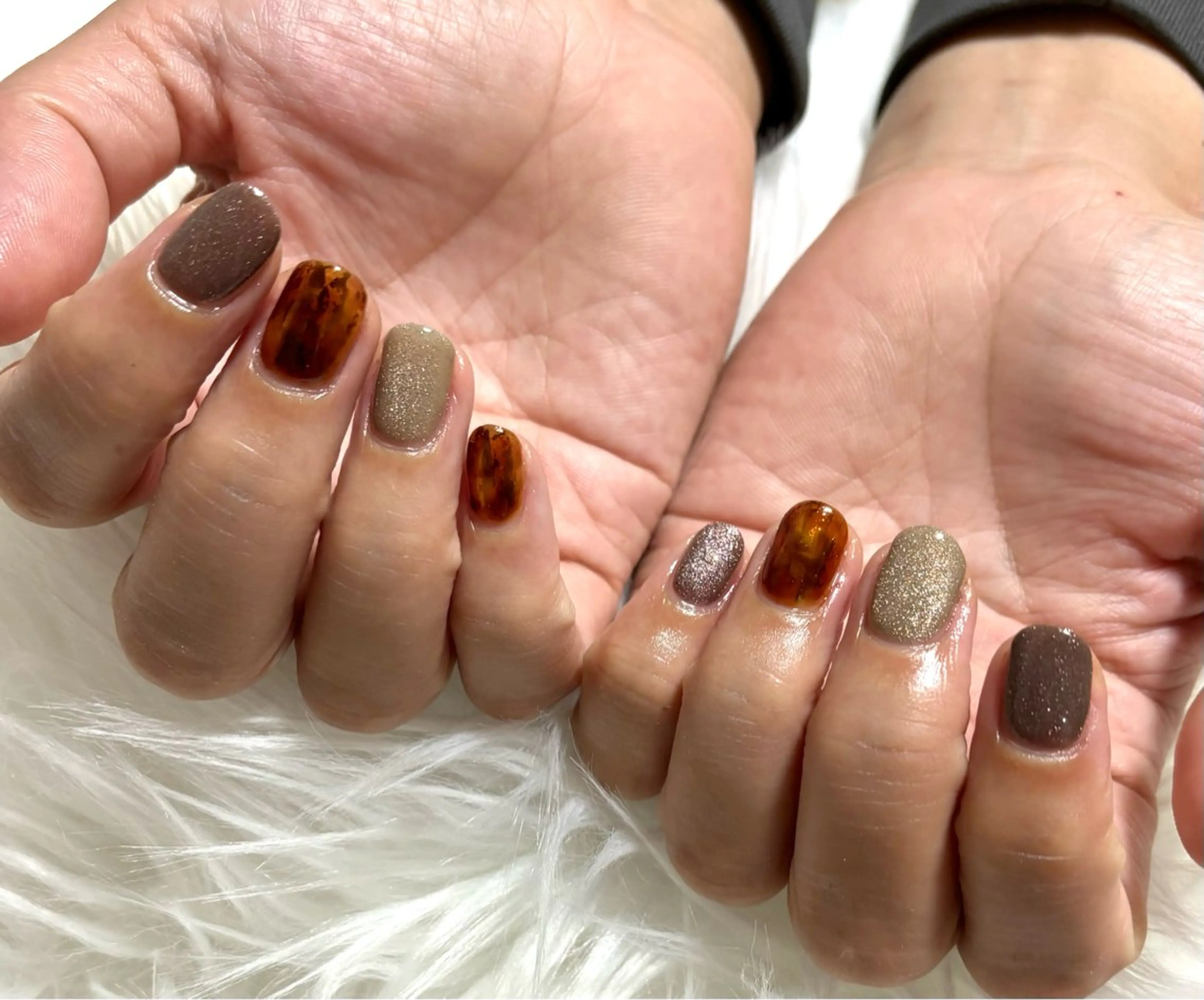 ネイル ハンドネイル nail salon HIRUKANAのネイルデザイン