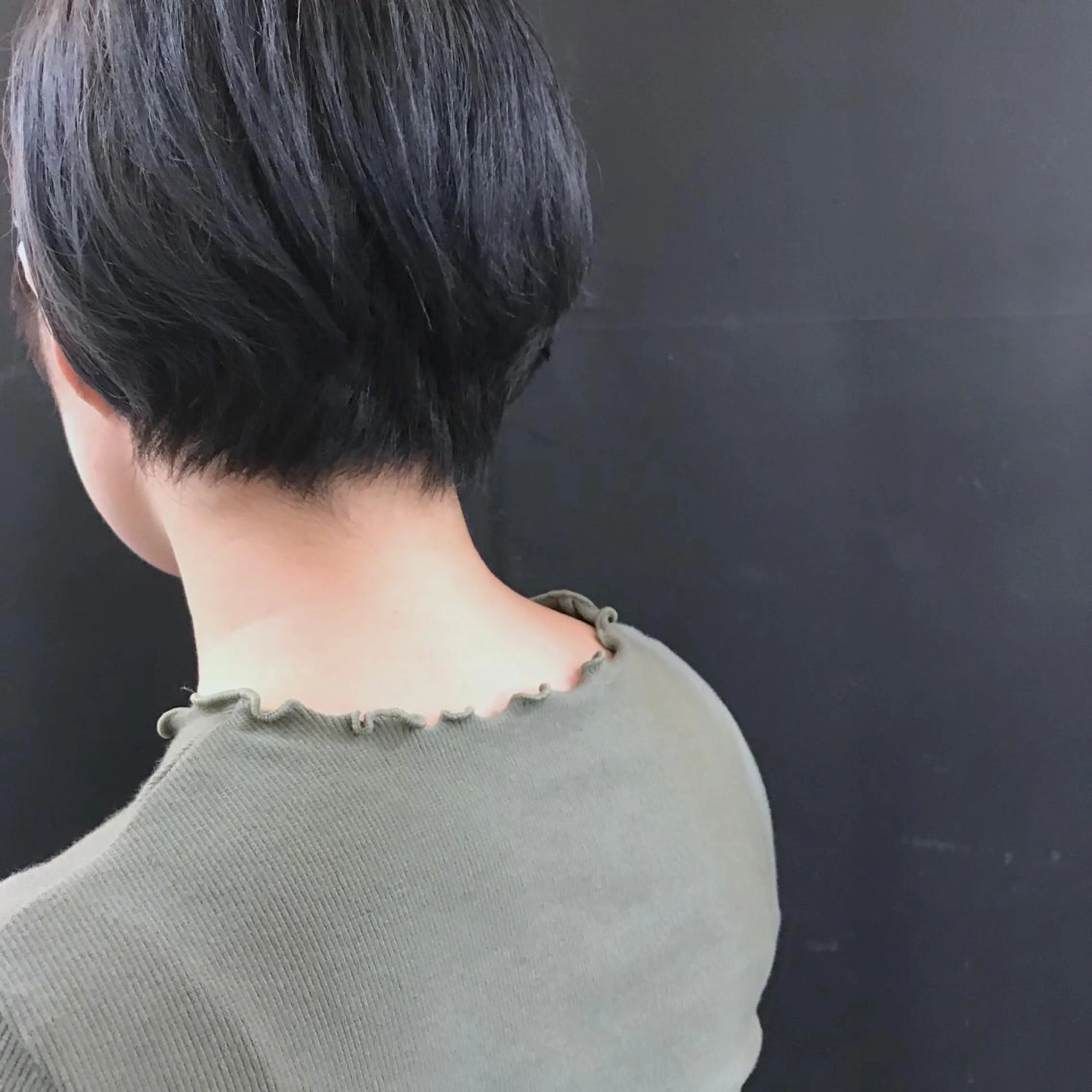ショート ヘアカラー トリートメント 艶髪color💎髪 質改善ストレート大吉のヘアスタイル