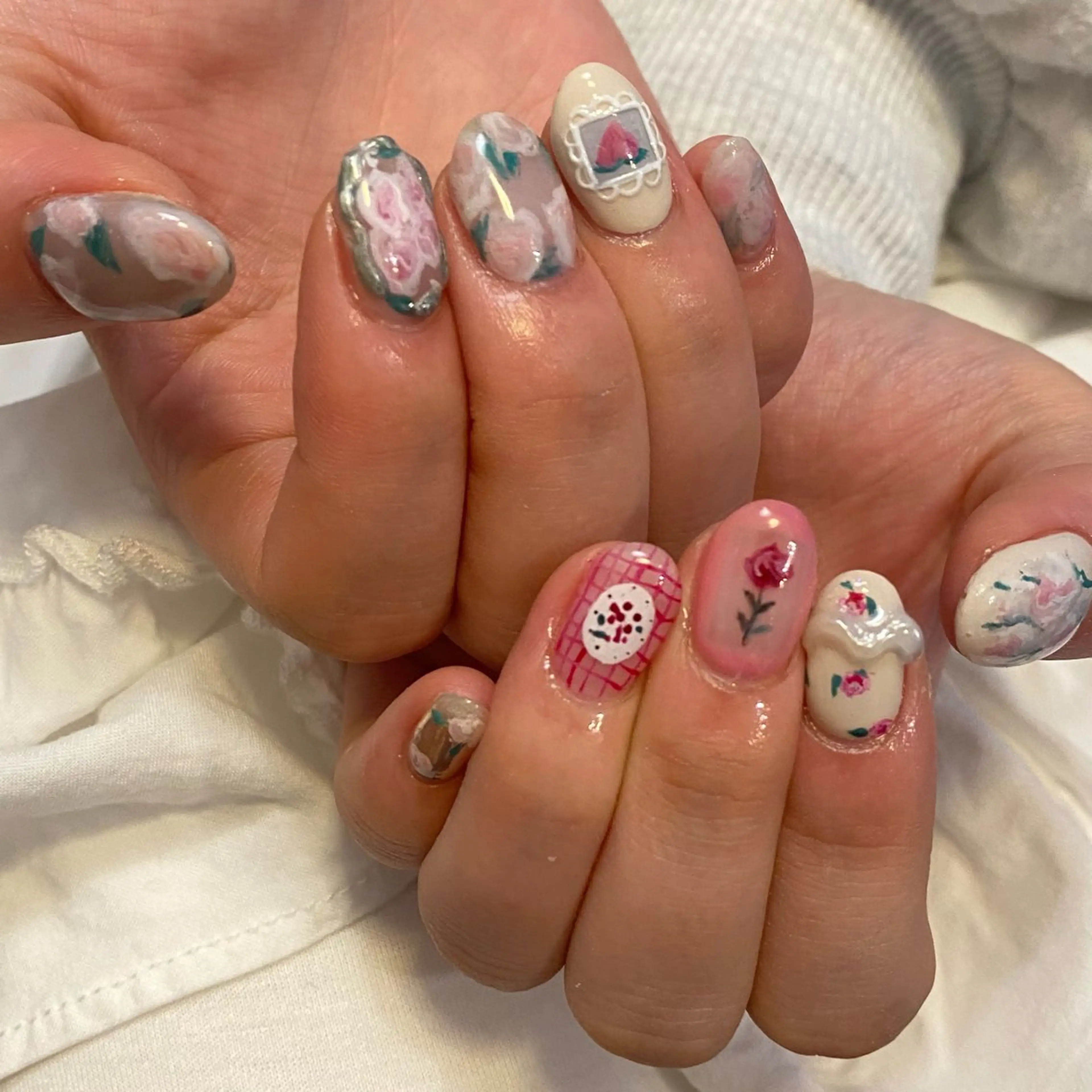 ネイル ハンドネイル フットネイル Nik💖🪽 nailのネイルデザイン