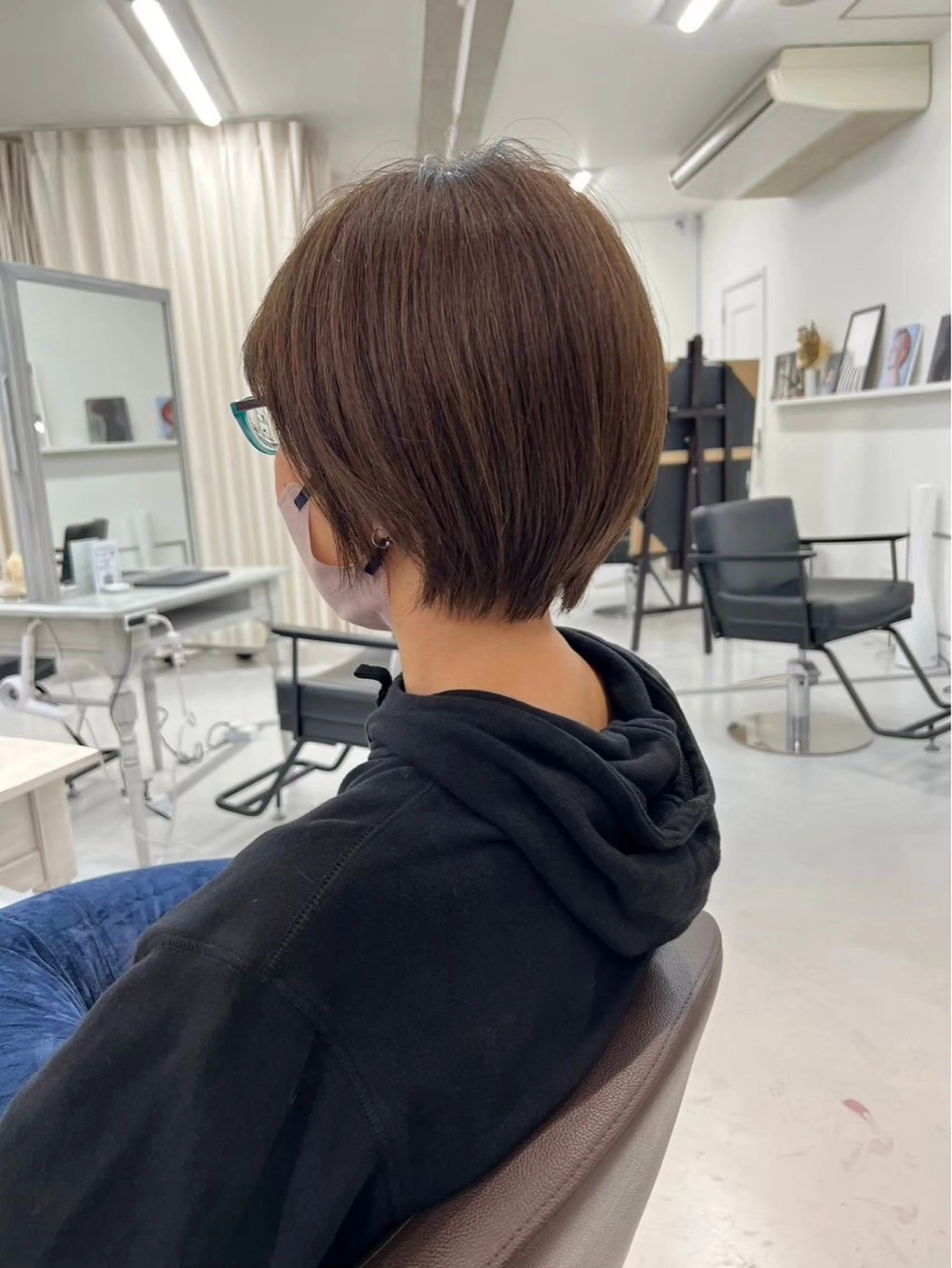 カラー 山崎 結菜LEV.のヘアスタイル