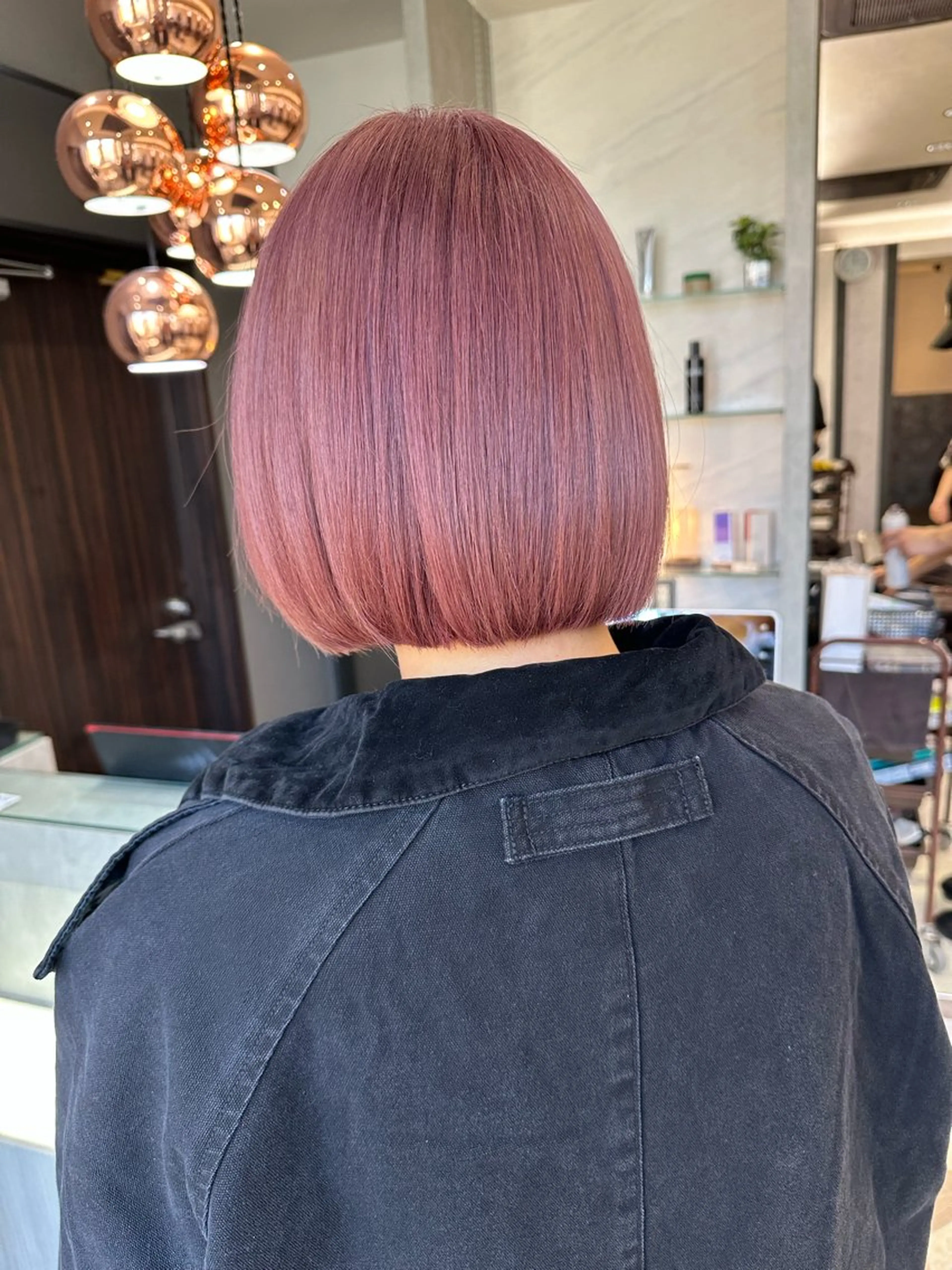 カラー ベージュカラー ブルーカラー カシス ハイトーンカラー ミルクティーベージュ ヘアカラー AYAKASA 暖色カラー/レイヤーのヘアスタイル