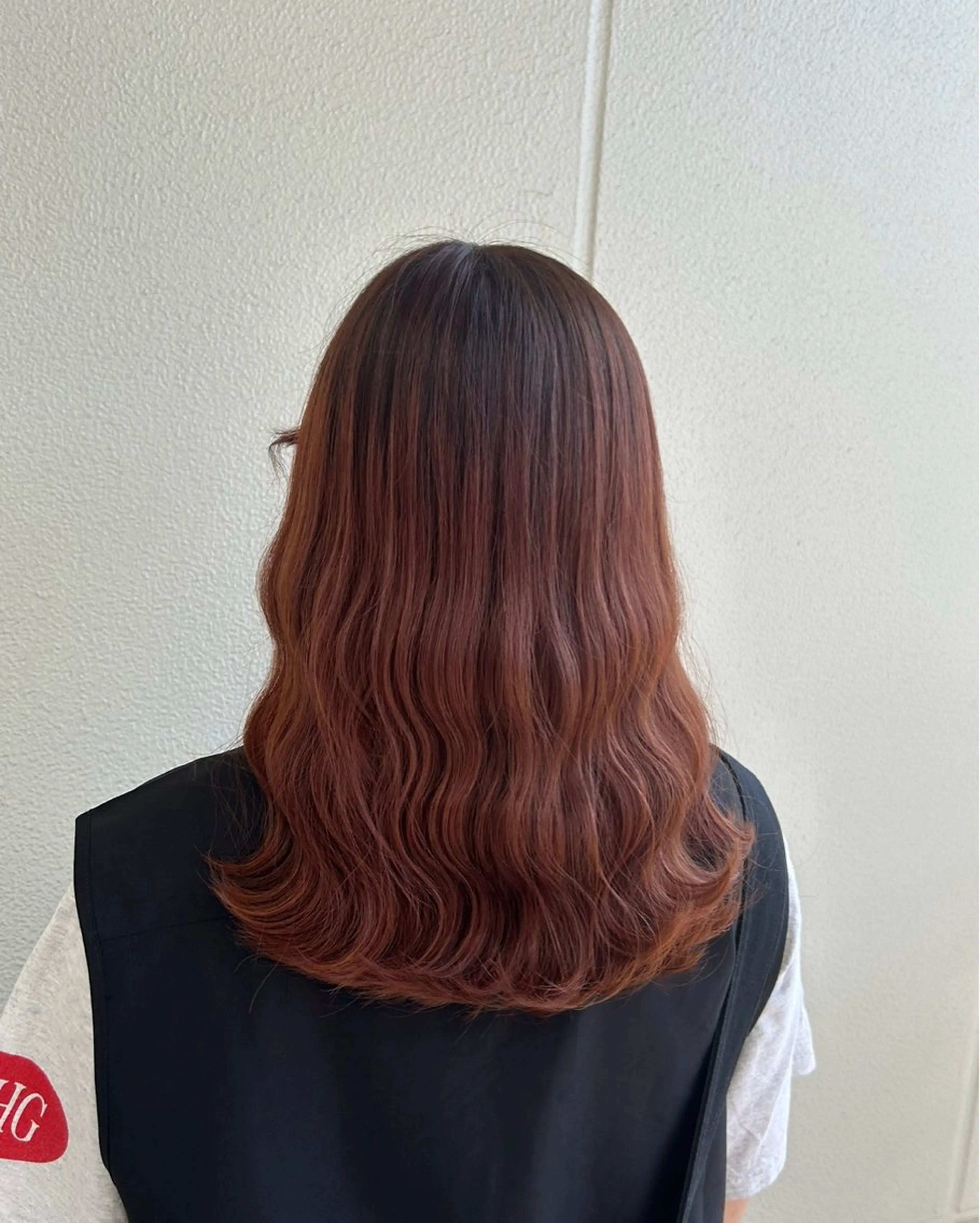 ミディアム カラー 《暖色/韓国hair 》🇰🇷桑原ユキネのヘアスタイル