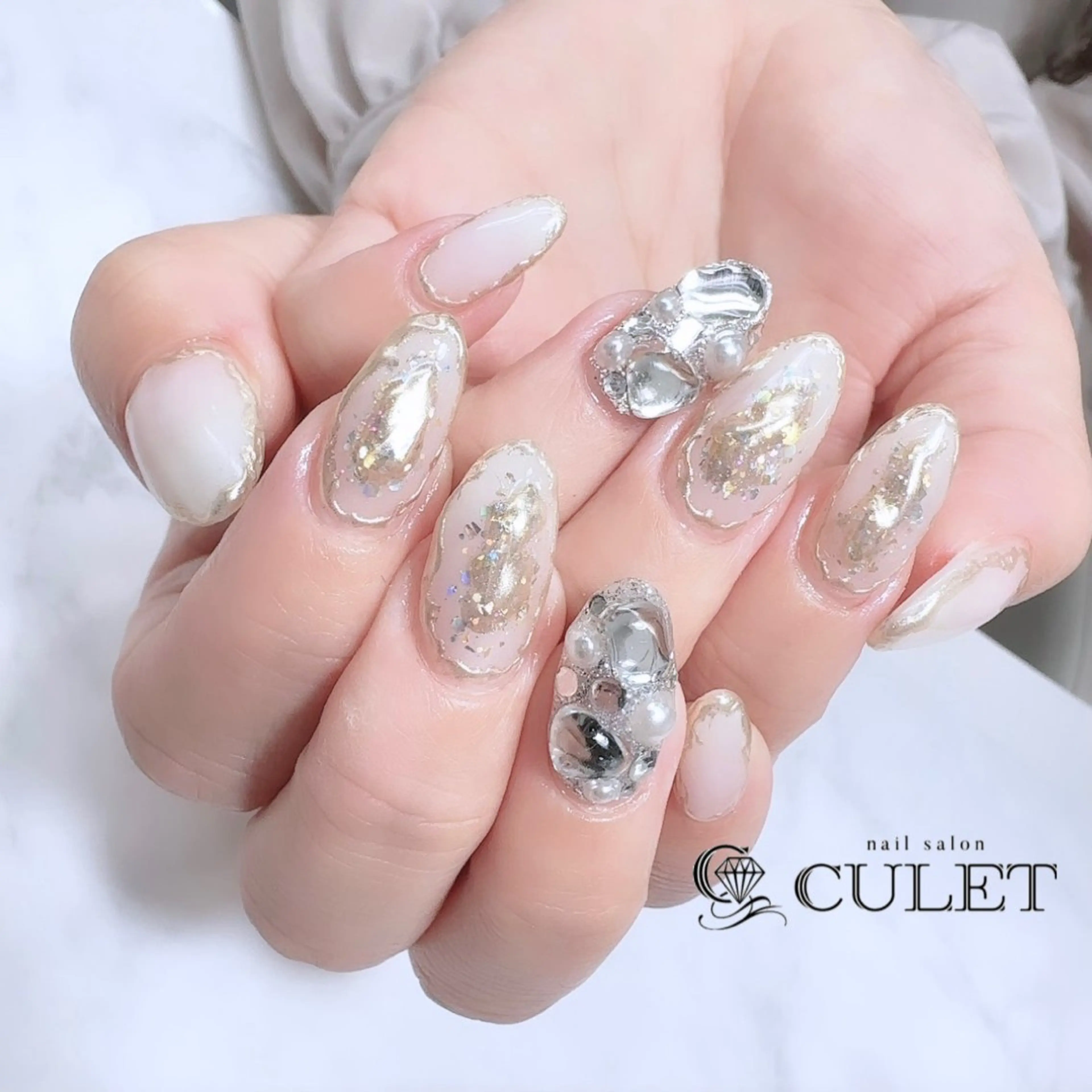 ネイル ハンドネイル CULET NATSU🍀のネイルデザイン