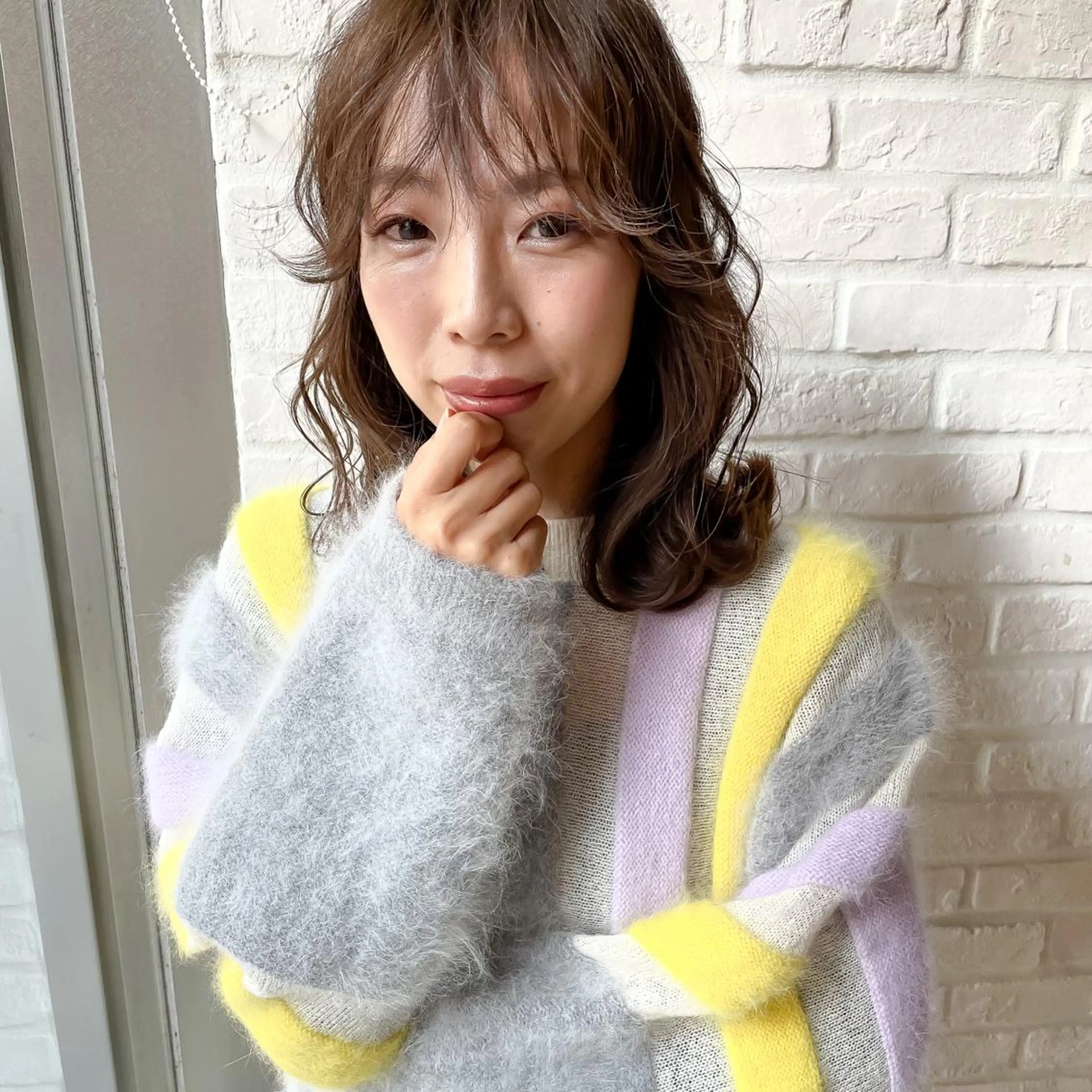 ミディアム ヘアアレンジ 飯塚 沙衣のヘアスタイル