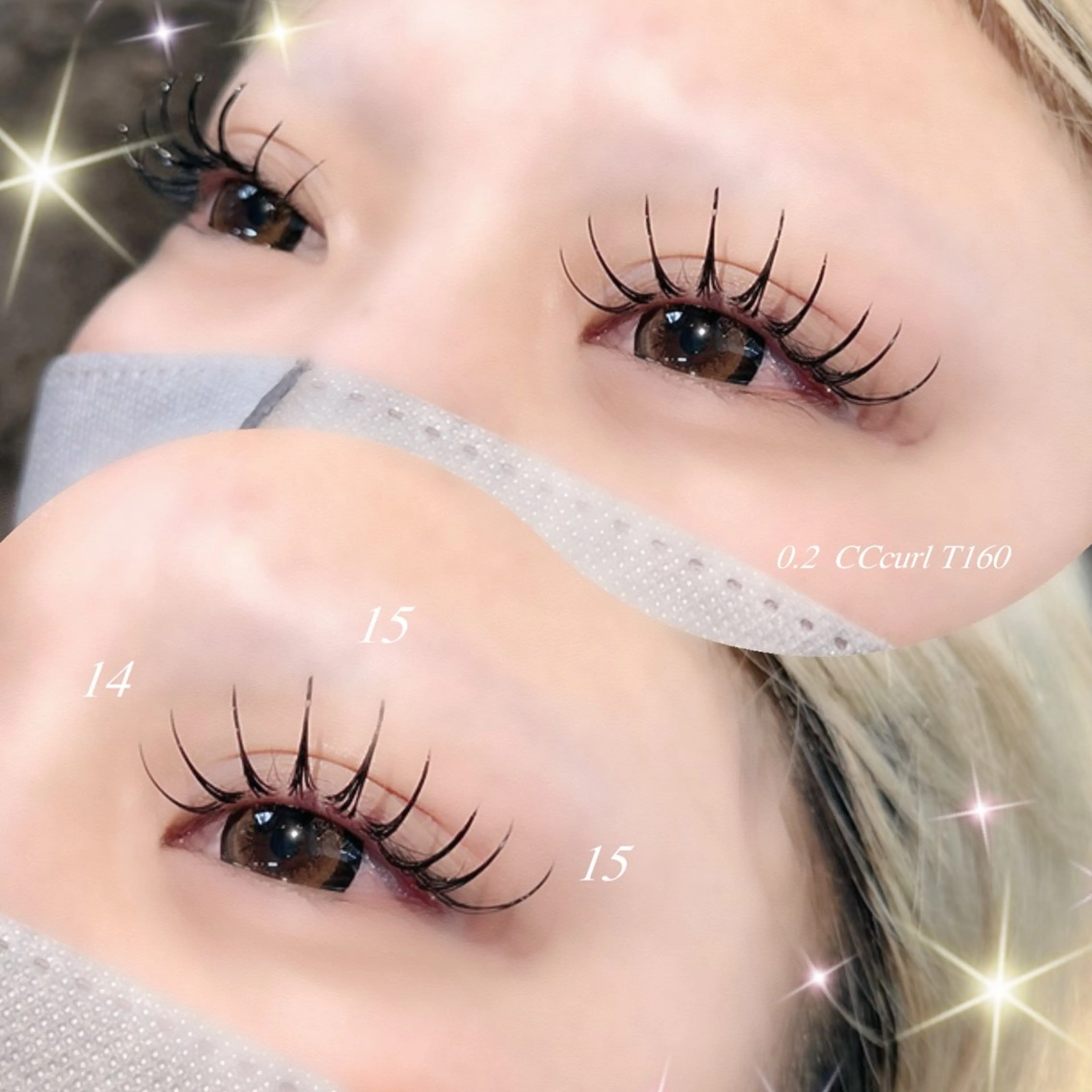 マツエク・マツパ Eyelash & Nail salon Rabbit+所属・kinu Rabbit+のマツエク・マツパデザイン