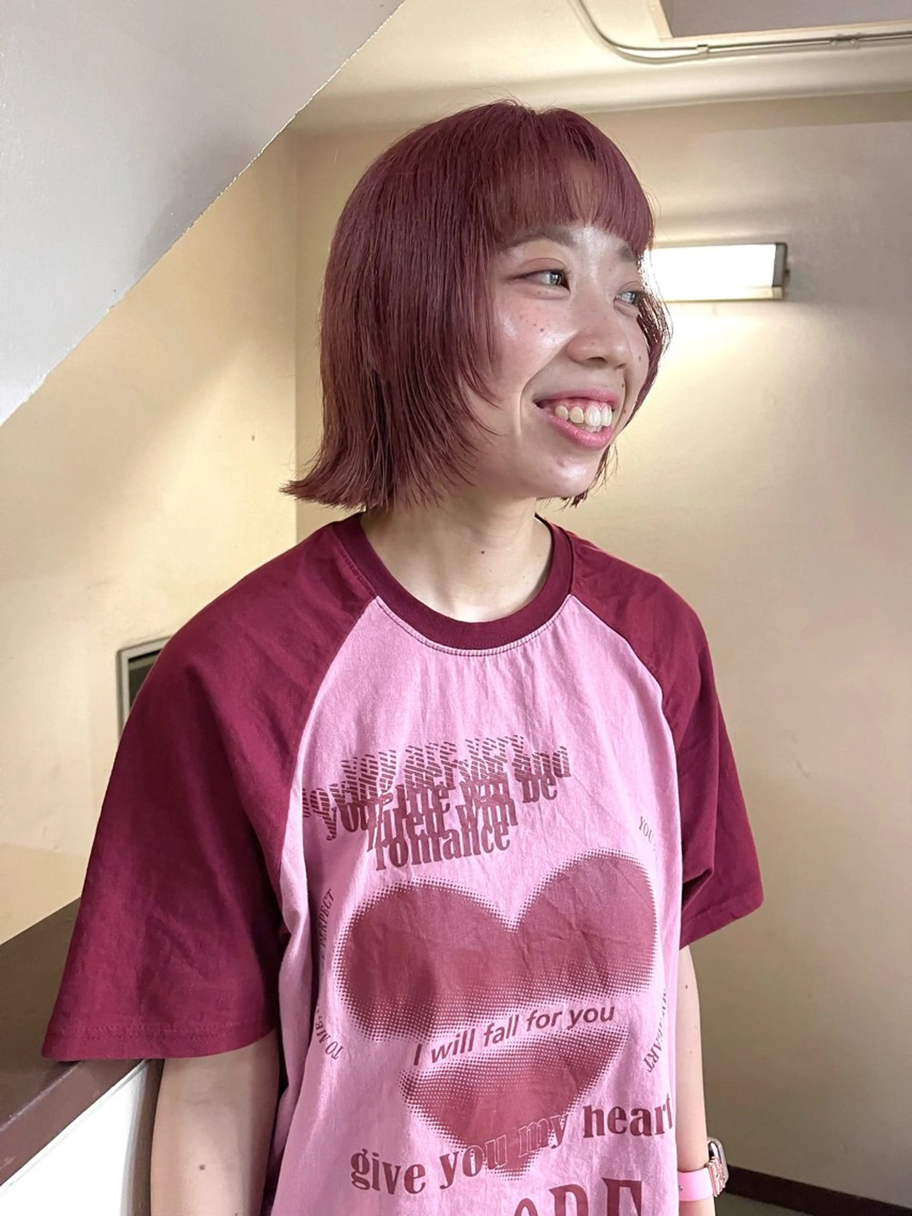 ショート カラー カット ヘアカラー トリートメント ヘアセット 安部佑哉/ハイトーン /レイヤー/グランジのヘアスタイル