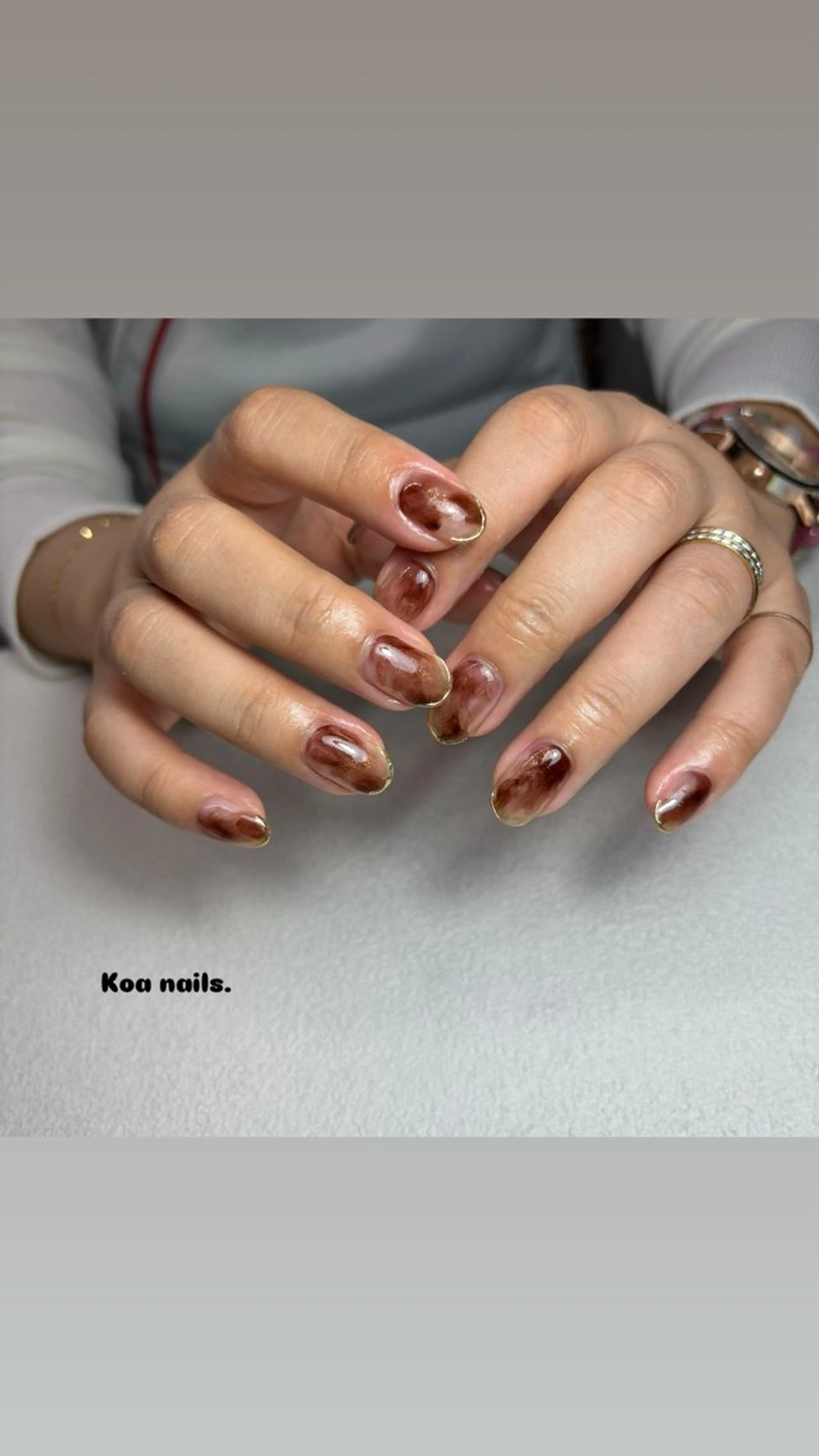 ネイル ハンドネイル Koa nails.のネイルデザイン