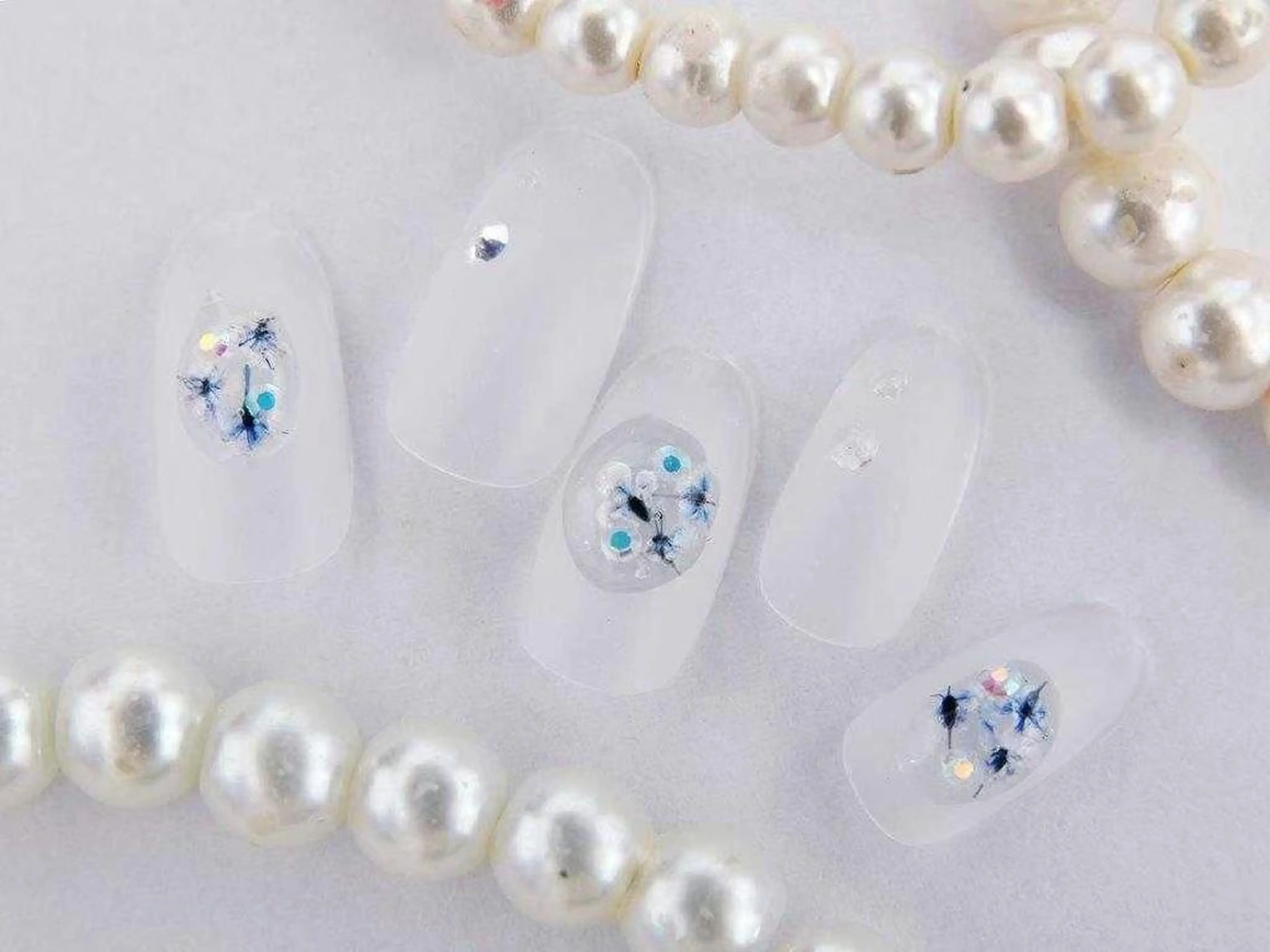 ネイル 桜ネイル 成人式 長さ出し フラッシュネイル フットネイル 💗🪽Tiary Nail🪽💗のネイルデザイン