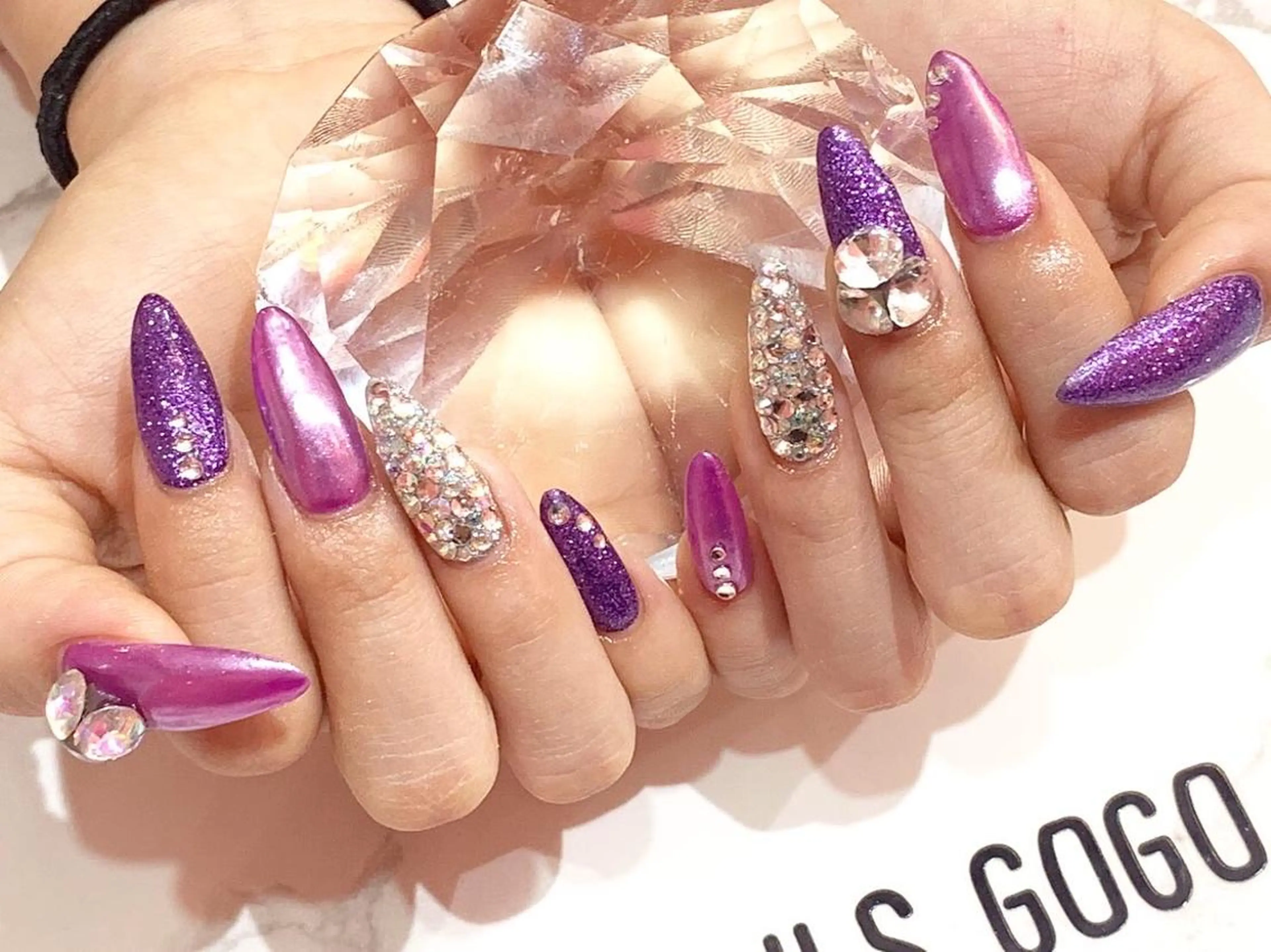 ロング カラー メンズ キッズ ネイル NAILSGOGO shibuyaのネイルデザイン