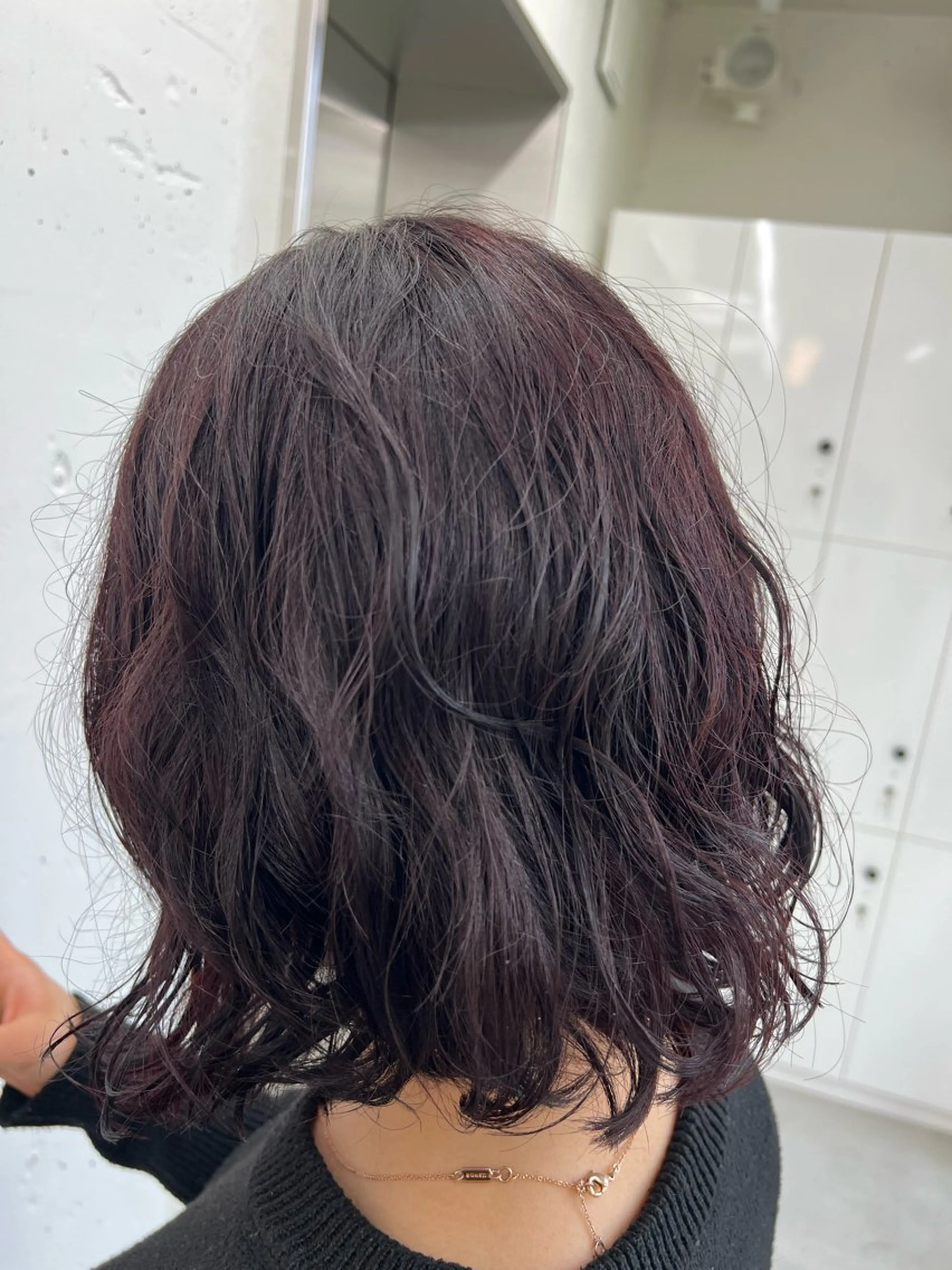 ミディアム カラー ブラウンカラー 透明感カラー ヘアカラー トリートメント あすか JILLSTUDIOのヘアスタイル