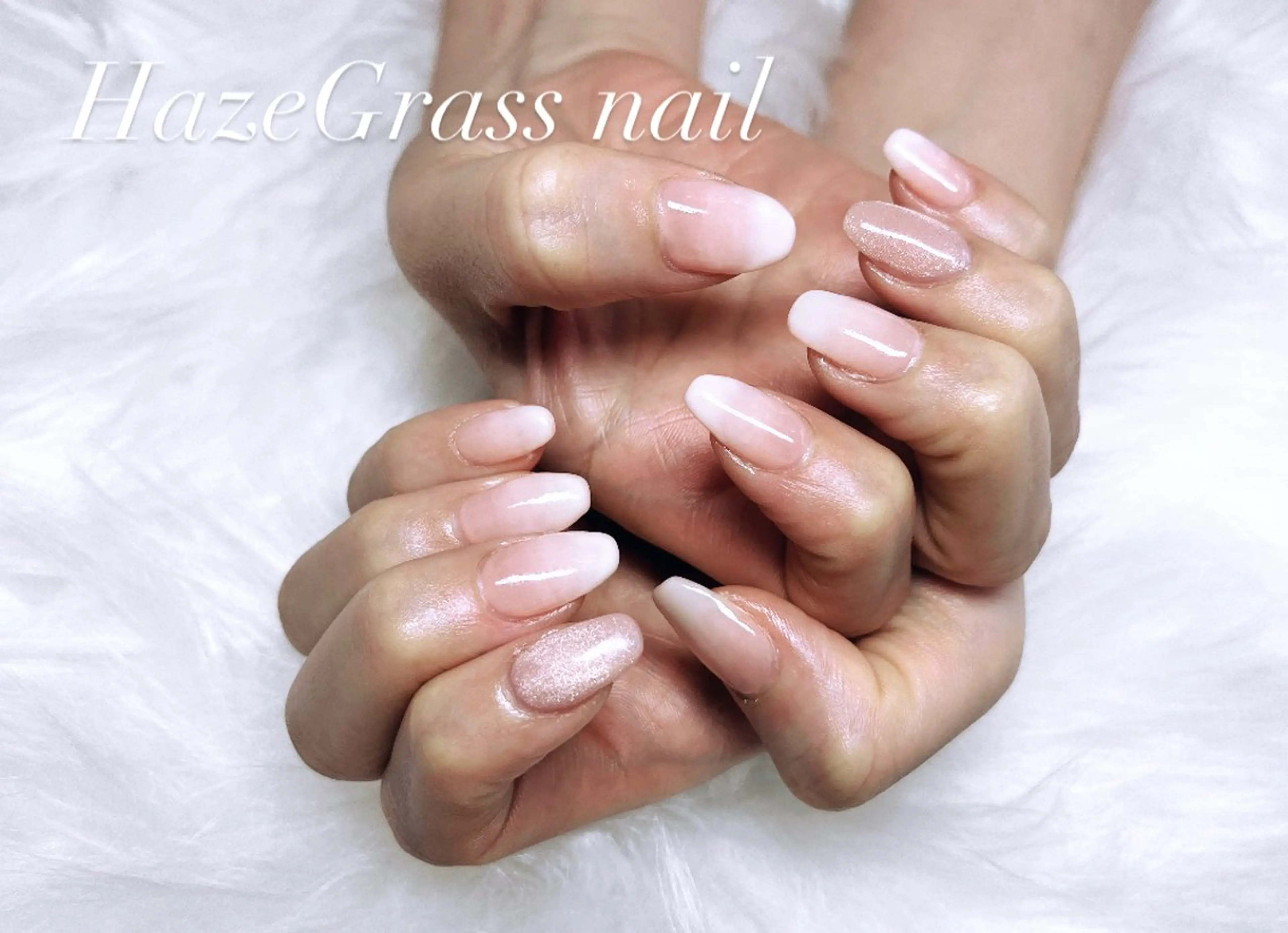 ミディアム HazeGrass NAILのネイルデザイン