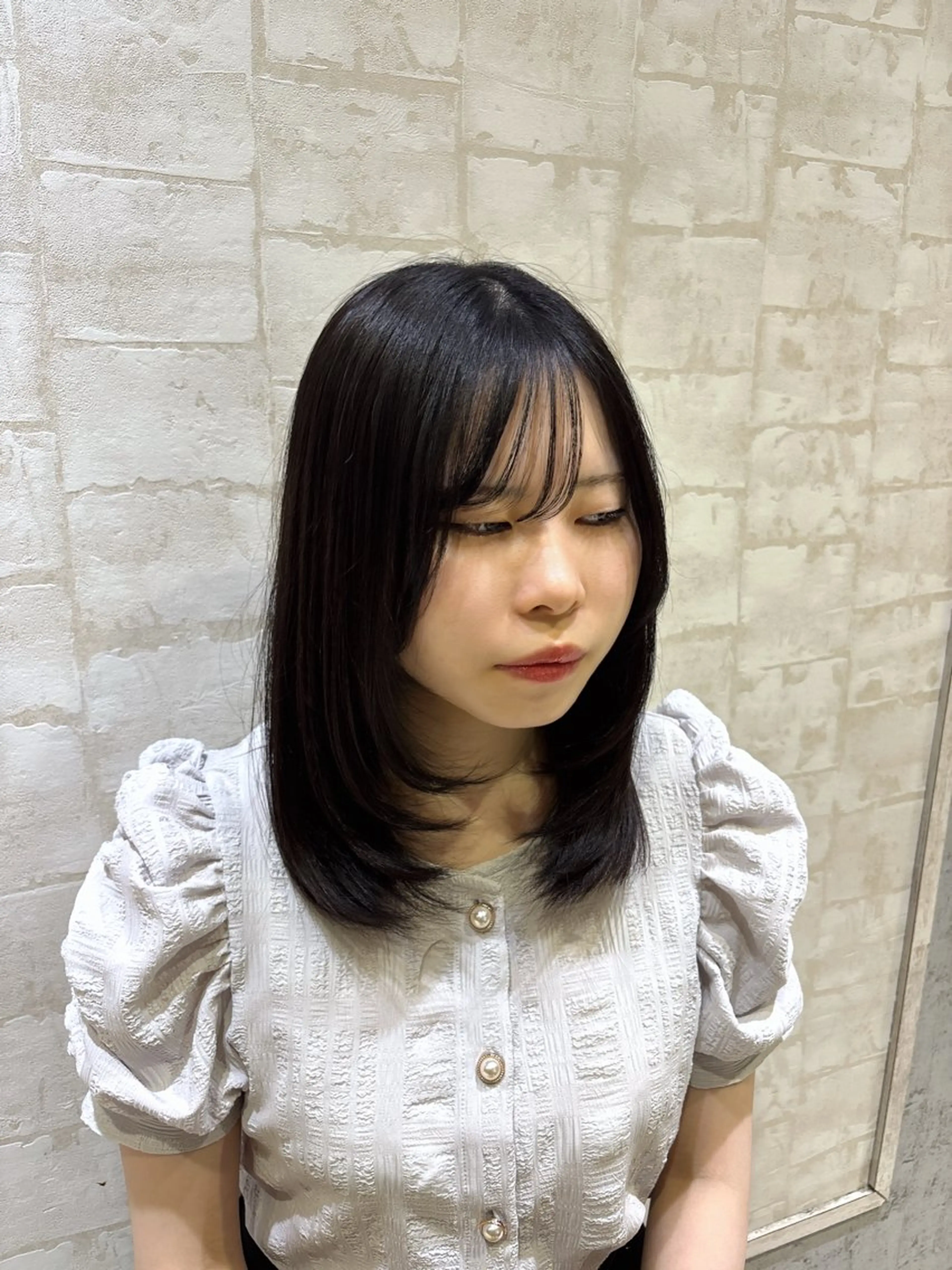 ショート カラー ヘアカラー トリートメント 韓国レイヤー/カラー 🐈‍⬛💗miyuのヘアスタイル