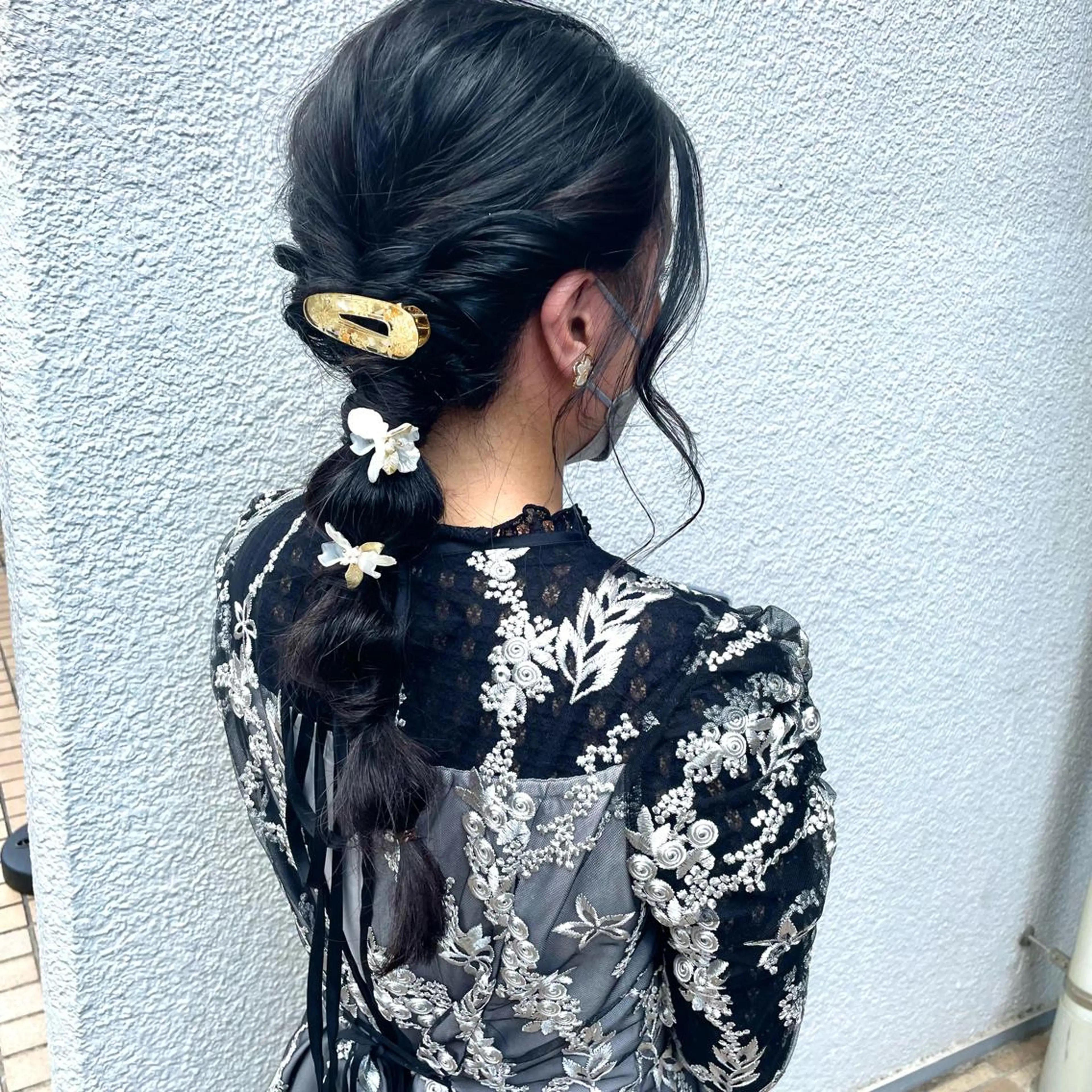 ロング ふるはし みなのヘアスタイル