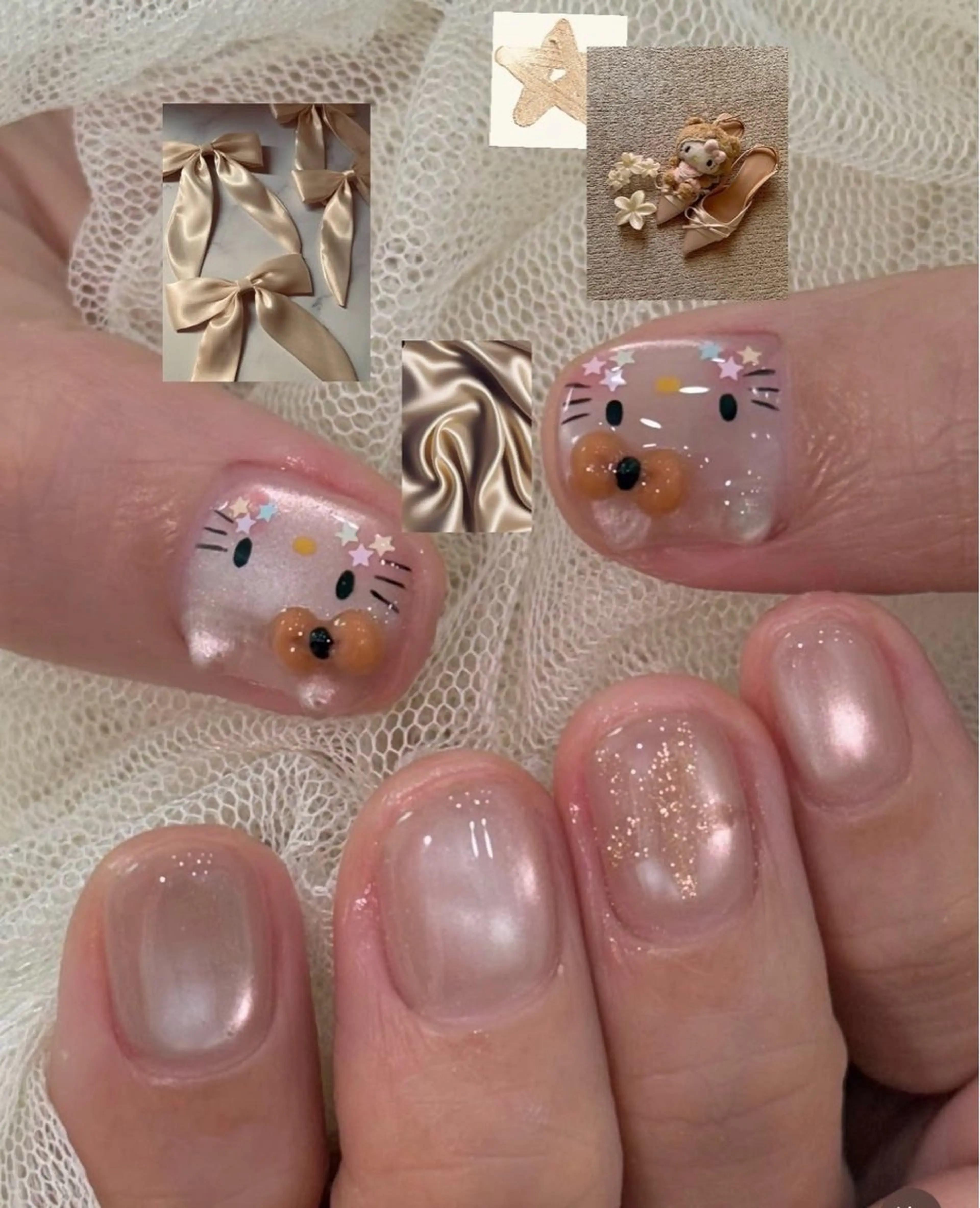 ネイル 韓国ネイル 持ち込み ニュアンスネイル ネイルチップ ハンドネイル JENNY ANA.CHUOのネイルデザイン