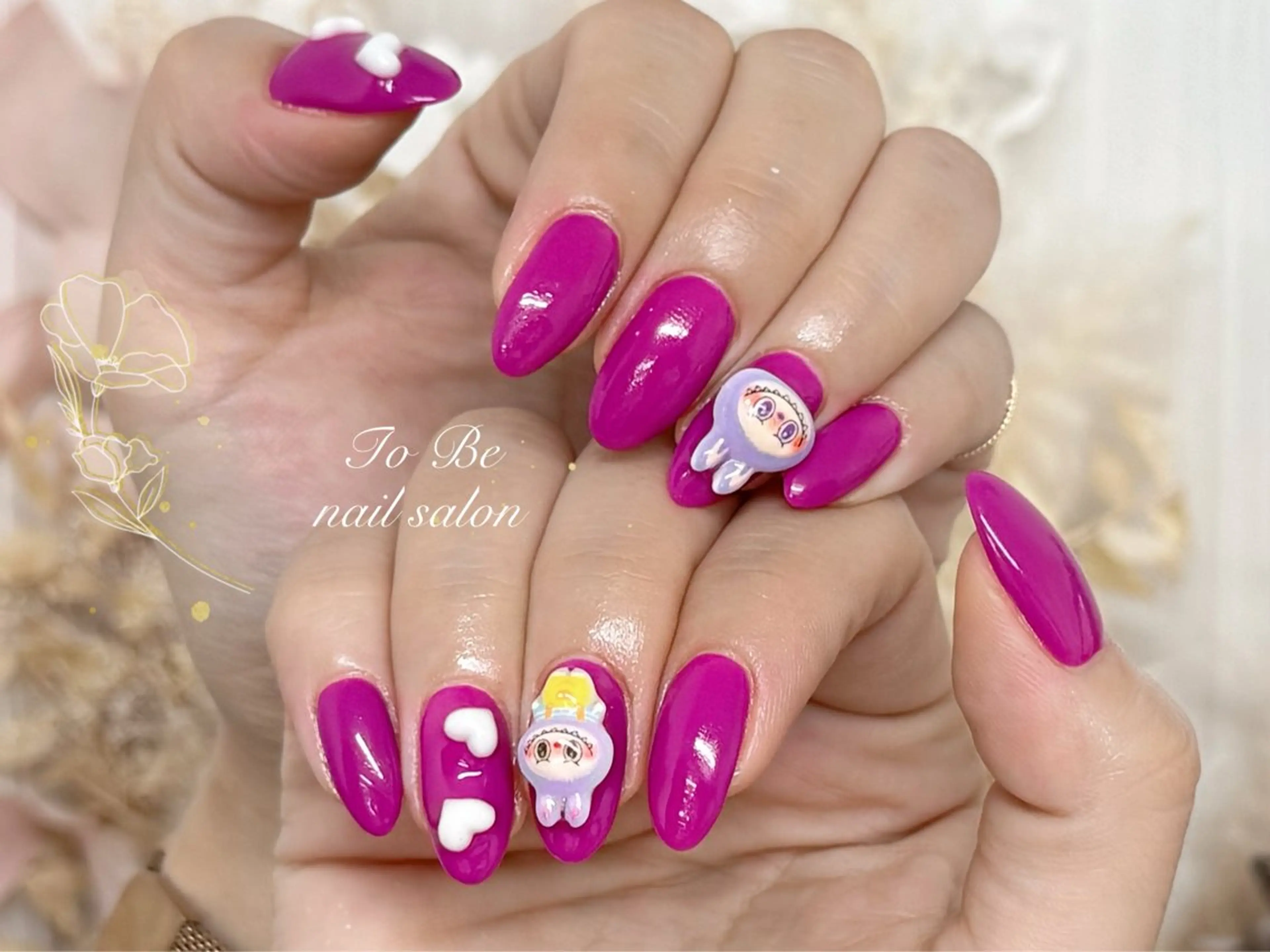 ネイル ハンドネイル Nail Salon To Be珈月のネイルデザイン