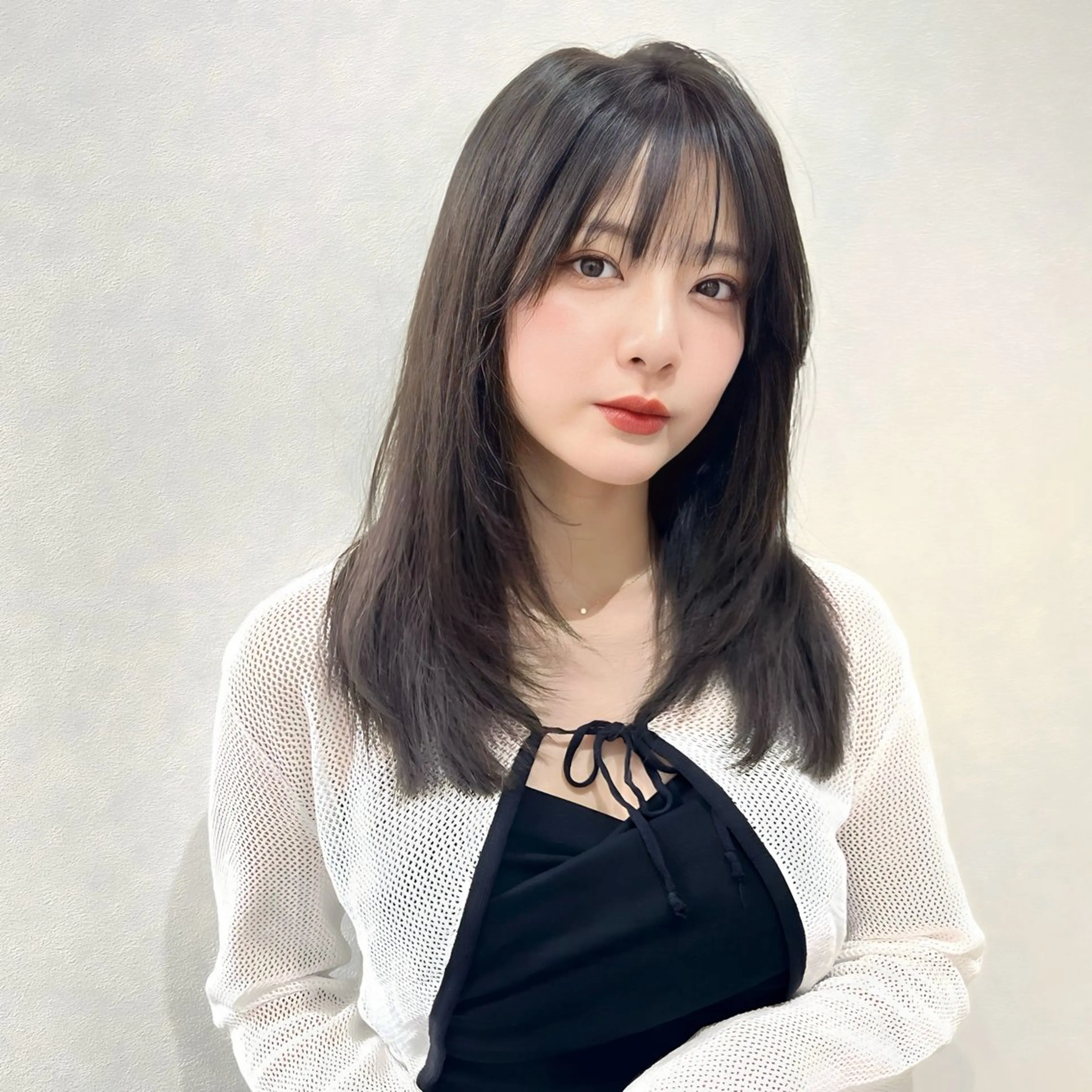 ロング カラー ヘアアレンジ レイヤーカット 顔まわり職人🇰🇷 韓国ヘア/KAITOのヘアスタイル
