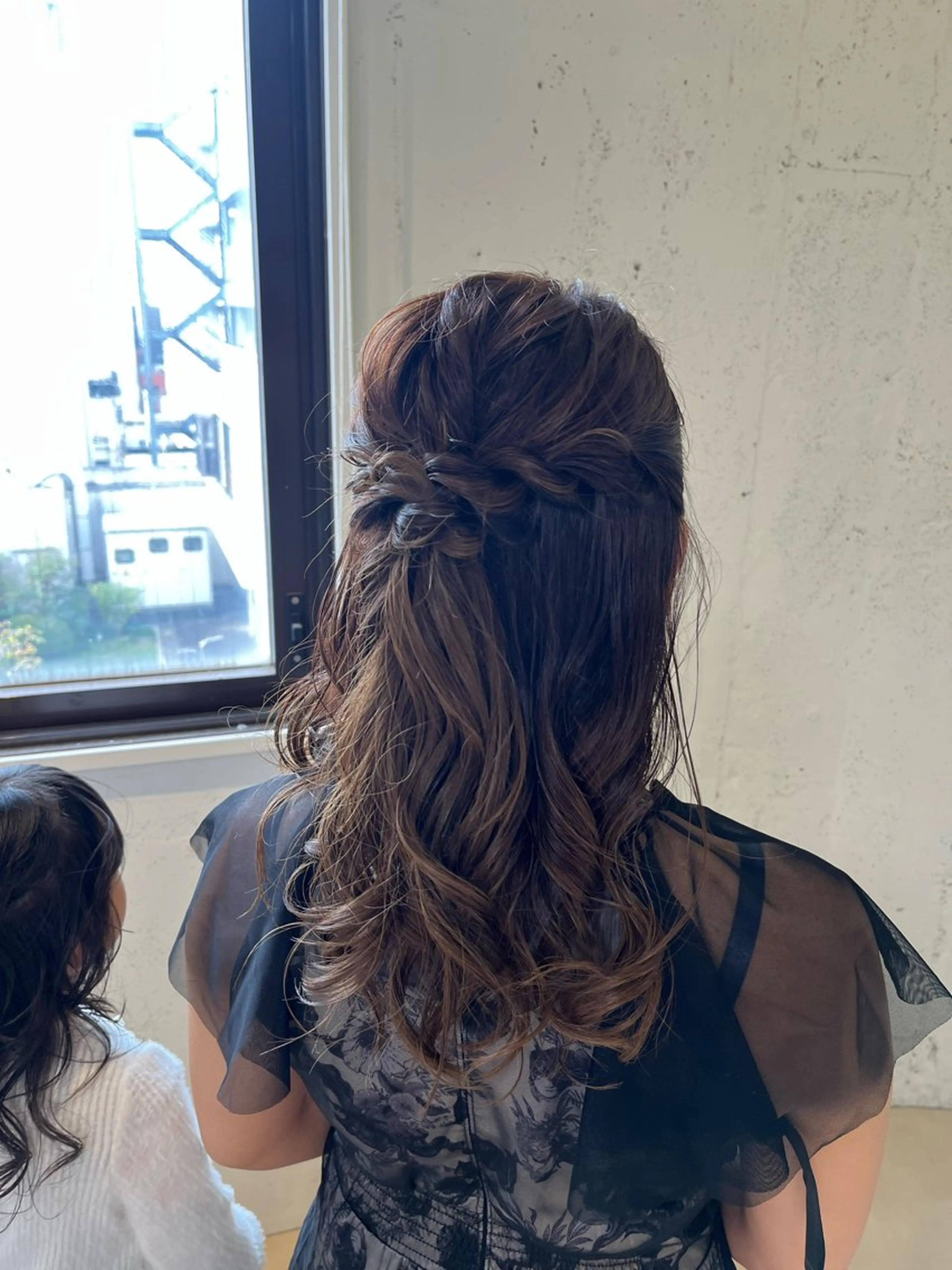 セミロング ヘアアレンジ 束感まつ毛🌻 村上夏菜のマツエク・マツパデザイン