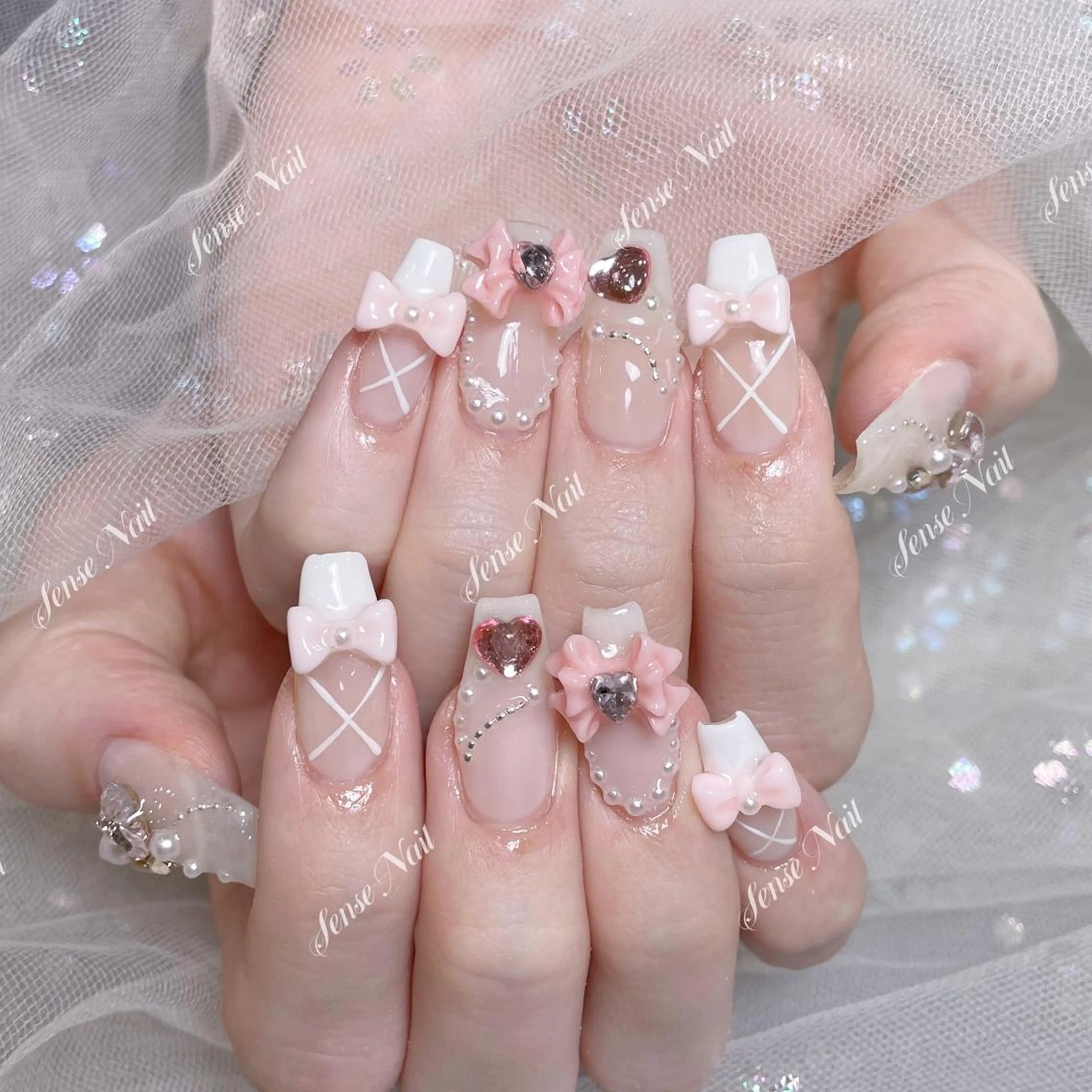 ネイル ハンドネイル Bunny 🐰のネイルデザイン