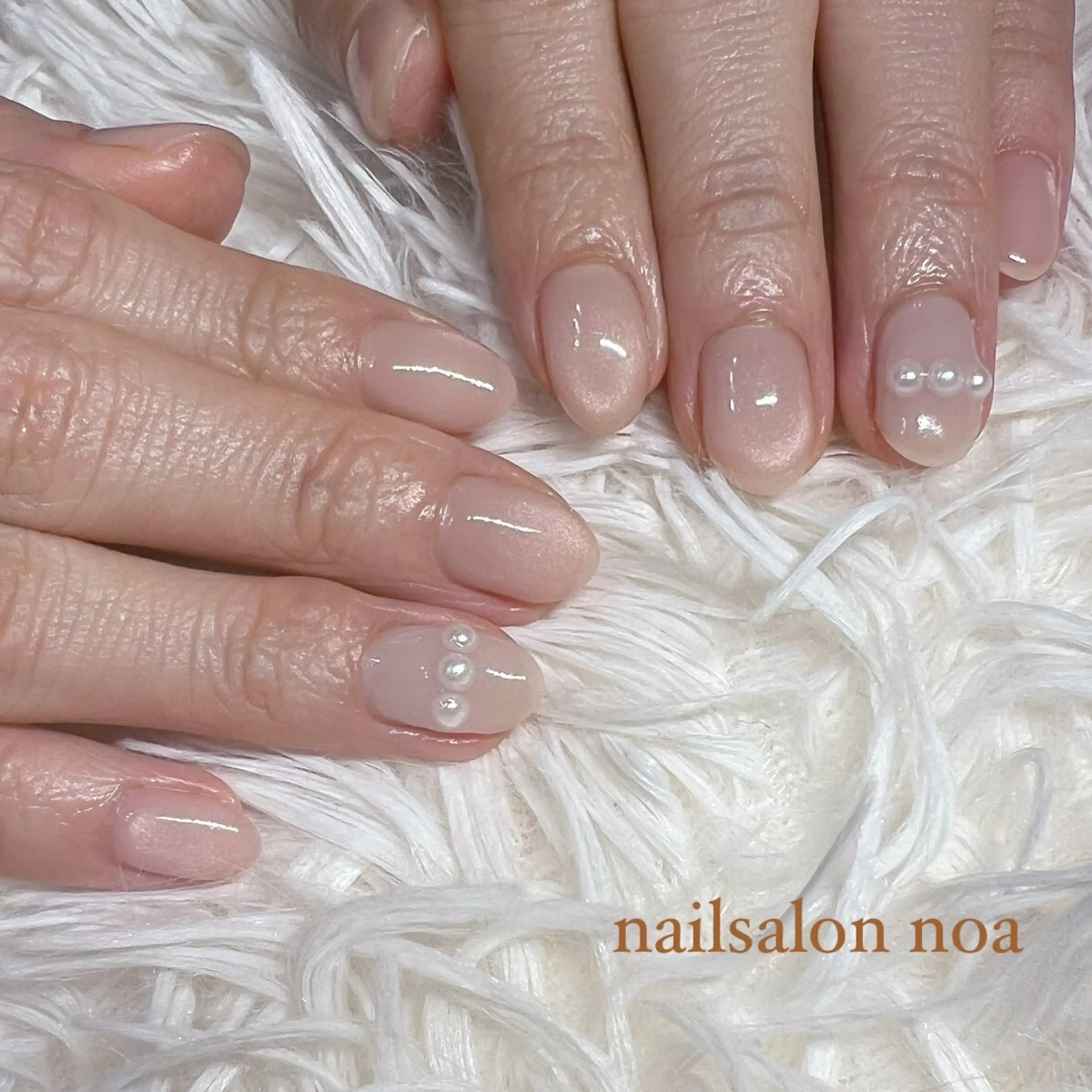ネイル ジェルネイル マグネットネイル パラジェル ハンドネイル noa nail所属・nailsalon noaのネイルデザイン
