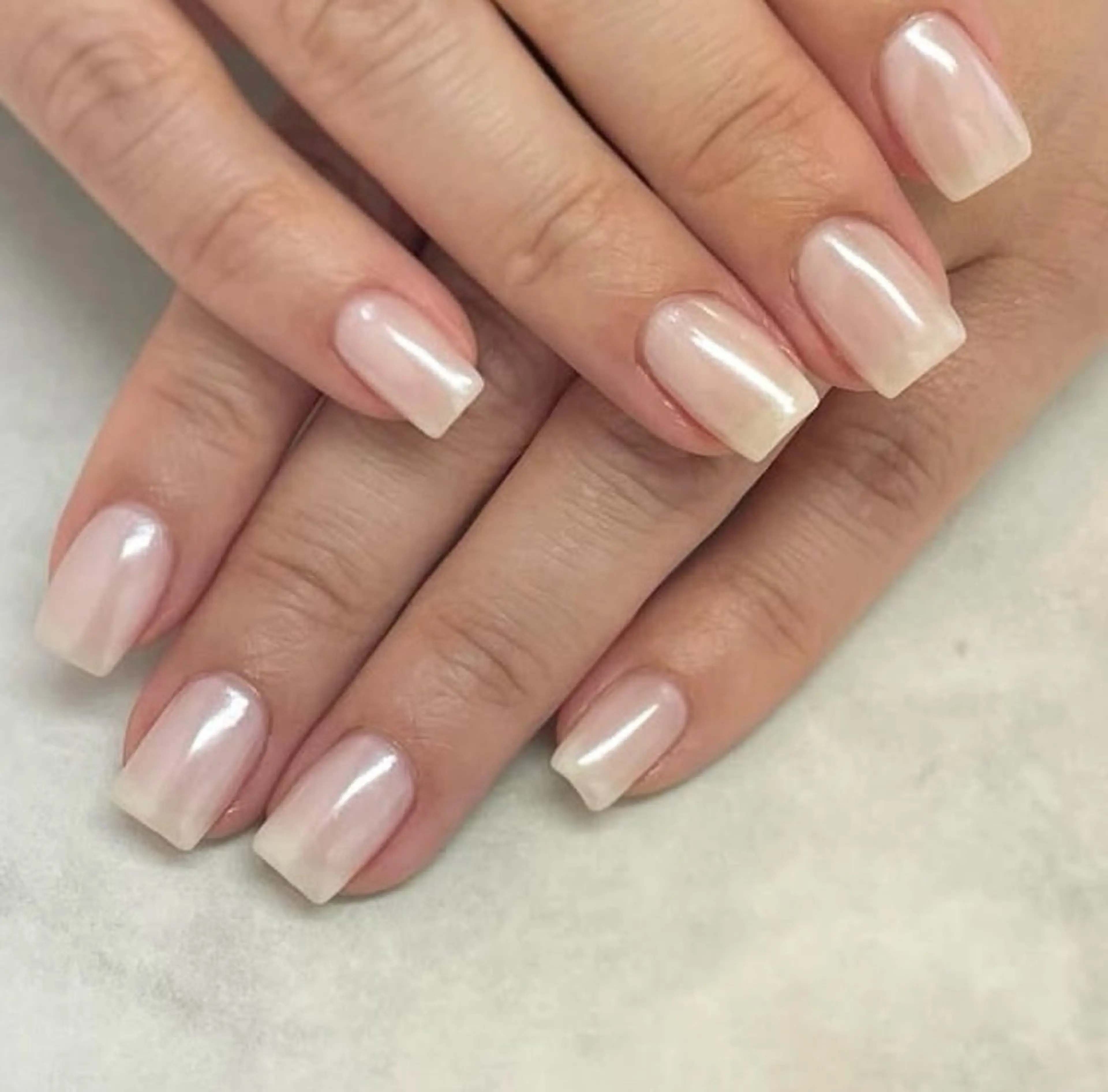 12月15日まで限定🎄【オフなし】ハンド💅🏻《🪞ミラーワンカラー🪞》パラジェル変更+¥1,100✨／横浜関内の写真