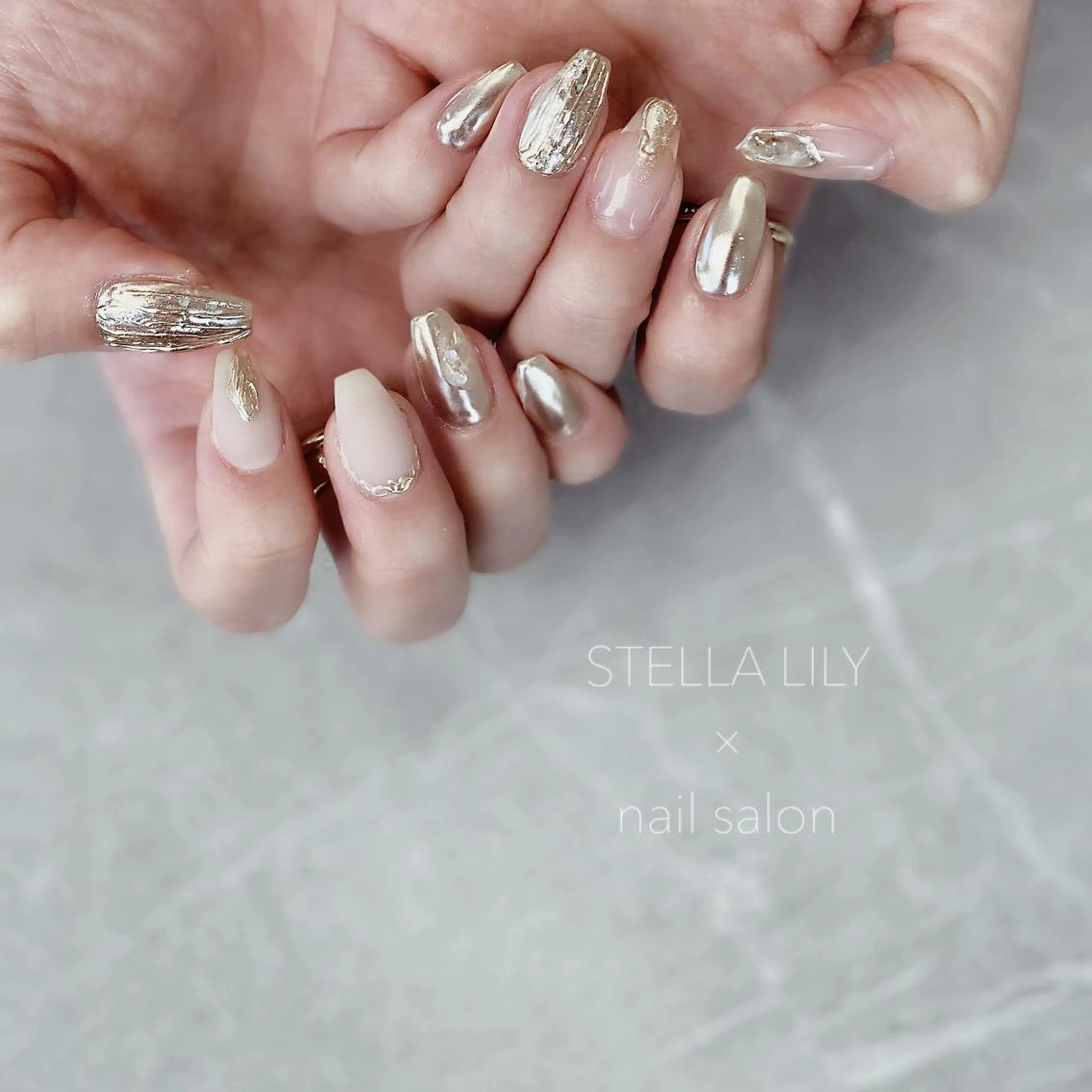 ネイル ハンドネイル STELLA LILYのネイルデザイン