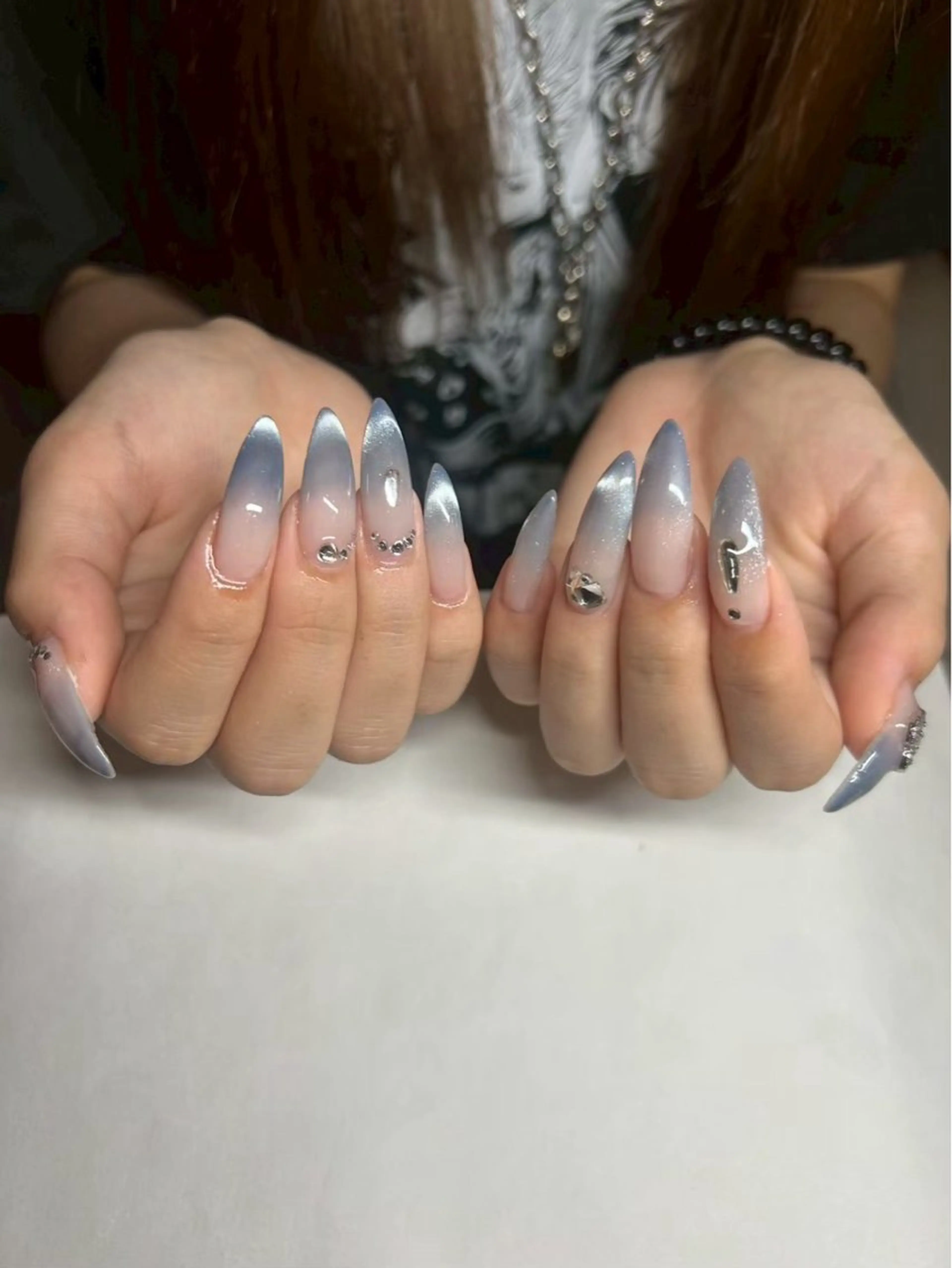 【自店・他店ハードオフ無料💅】マグネットネイルor フラッシュネイル⟡.·の写真