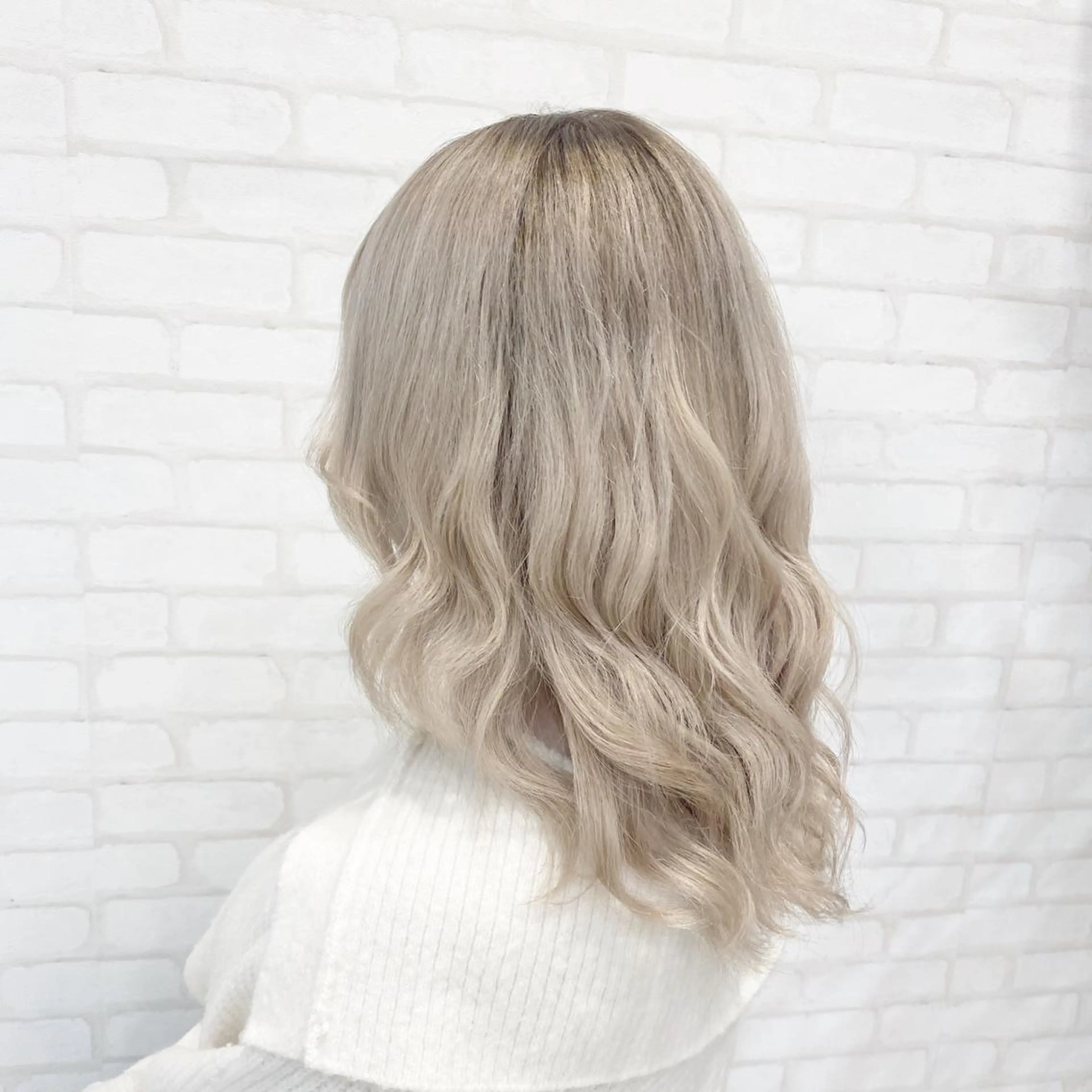 ミディアム カラー ヘアアレンジ ノンダメージサロンBonheur銀座並木通り店所属・ULTOWA/銀座 ERIのヘアスタイル