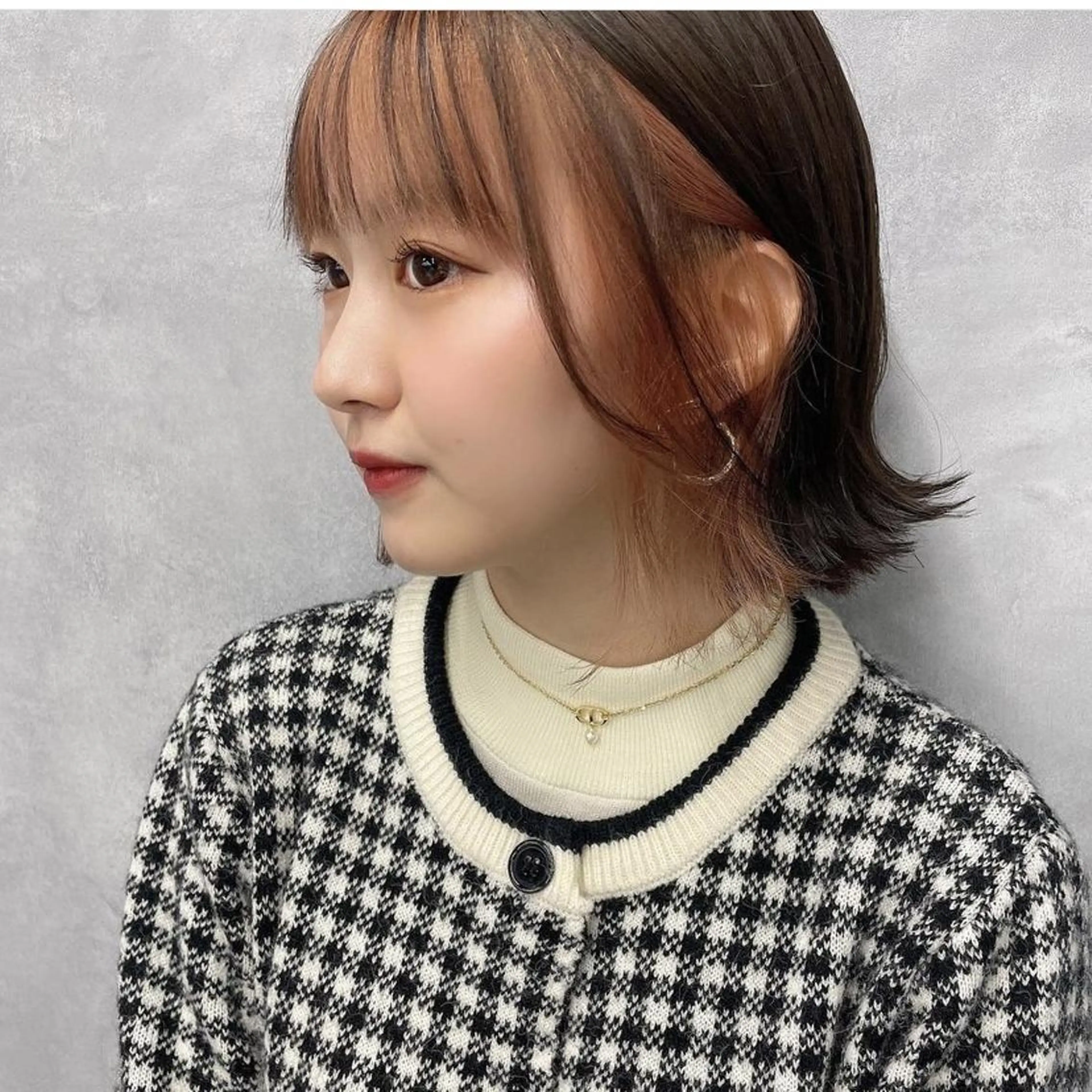 ショート カラー ヘアカラー トリートメント LUXBE GALLERYのヘアスタイル