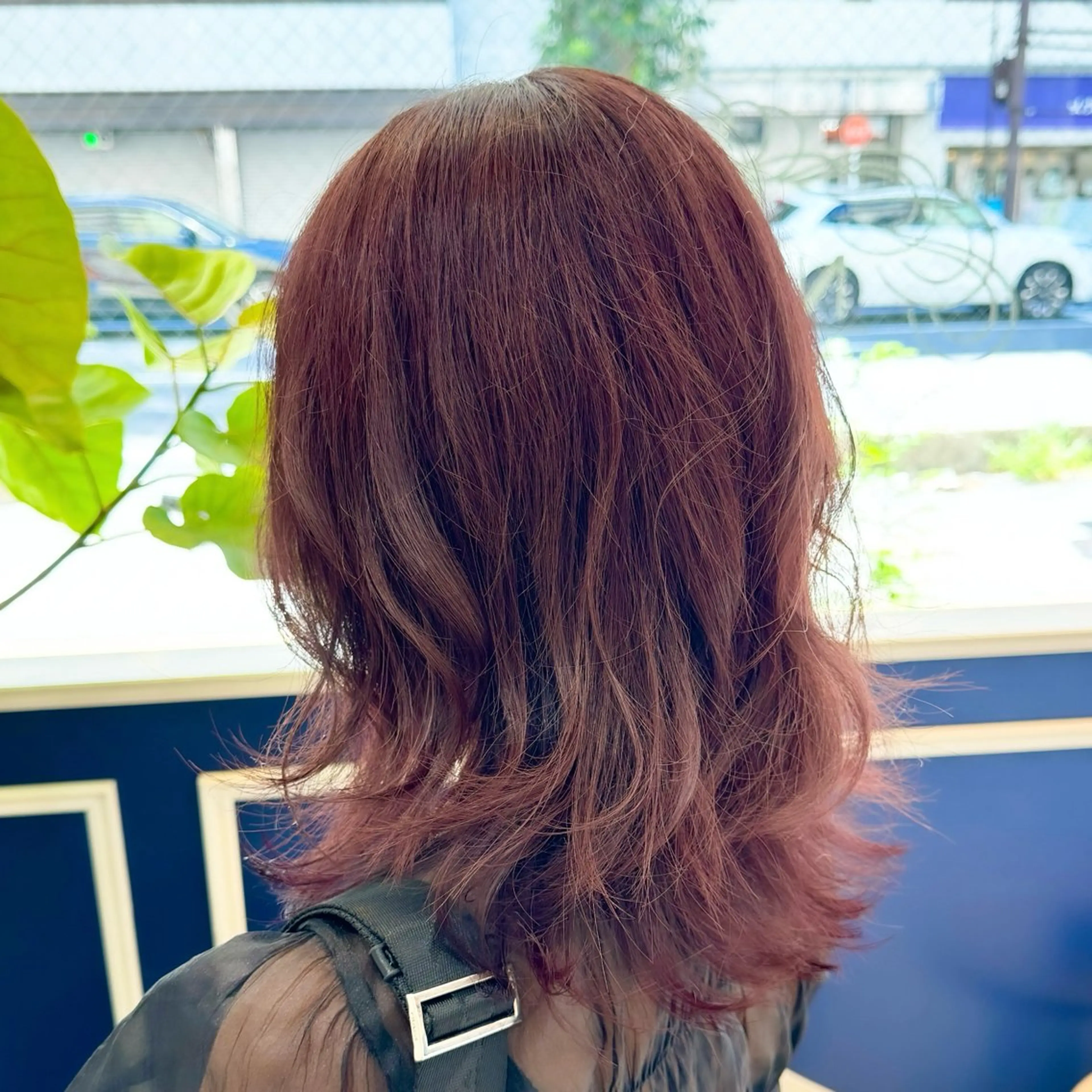 ミディアム カラー ベージュカラー ラベンダーカラー ラベンダーベージュ ヘアカラー トリートメント 吉田 新平のヘアスタイル